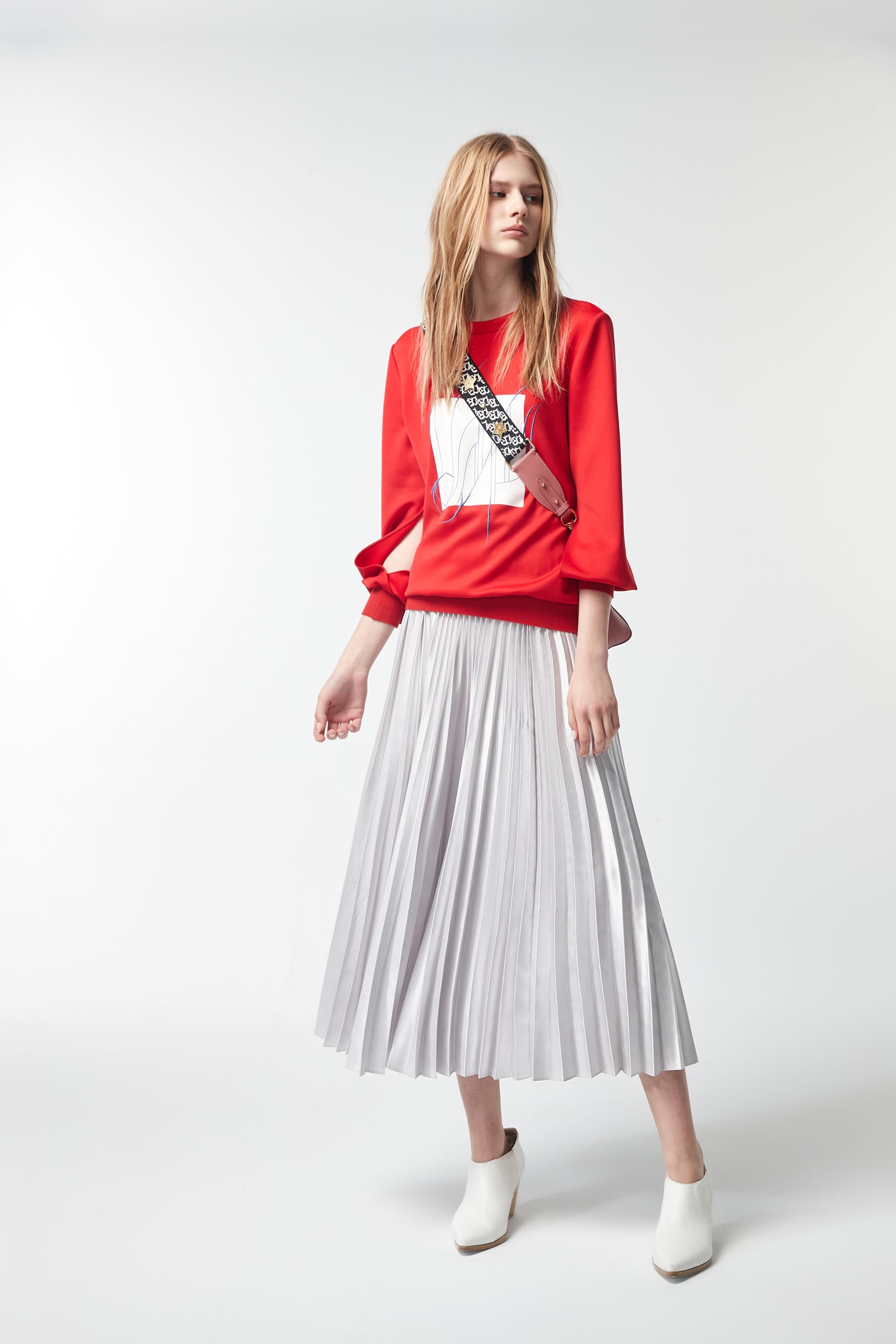 Silver pleated long skirt,pleats,pleatedskirt,maxipleatedskirt,valentine,longskirt