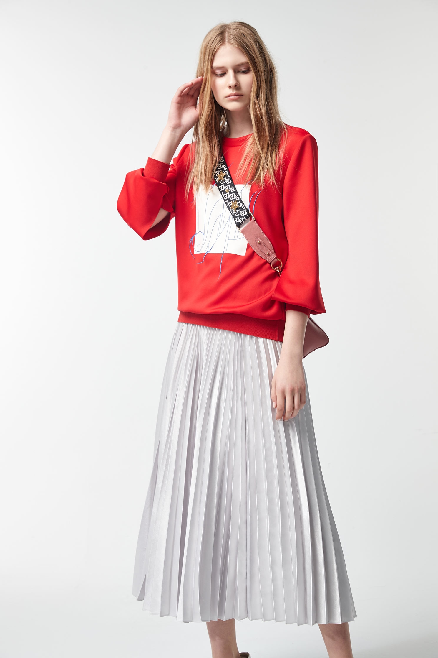 Silver pleated long skirt,pleats,pleatedskirt,maxipleatedskirt,valentine,longskirt