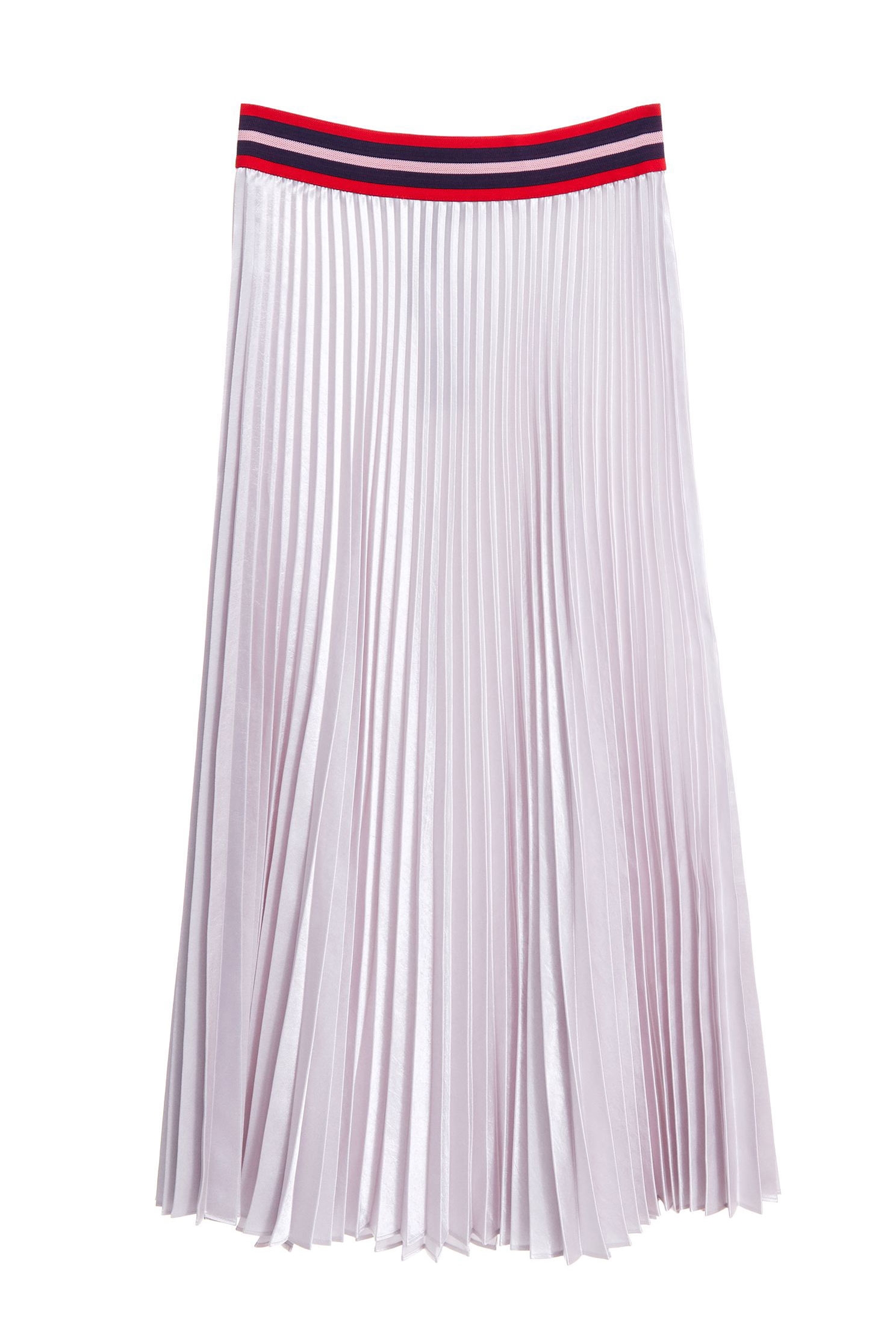 Silver pleated long skirt,pleats,pleatedskirt,maxipleatedskirt,valentine,longskirt