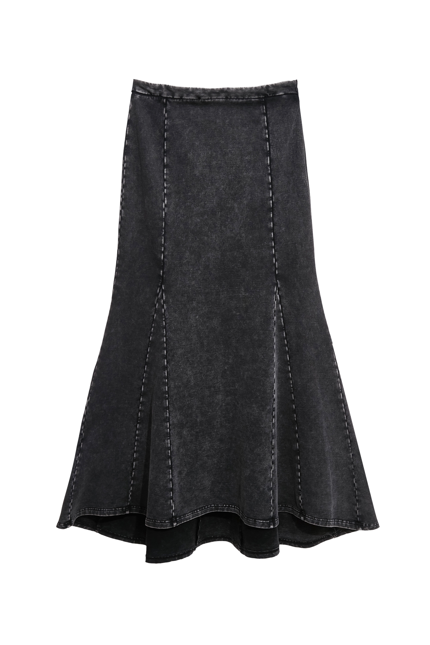 仿舊洗水魚尾長裙仿舊洗水魚尾長裙,上班OL穿搭,丹寧,牛仔裙,秋冬穿搭,約會特輯,純棉,長裙