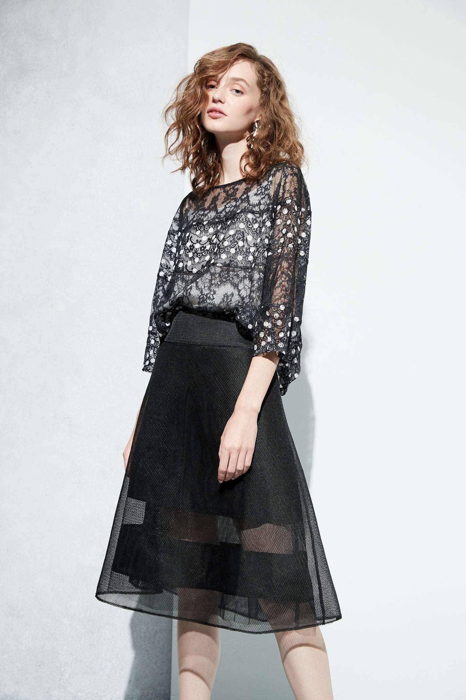 Elegant classic fashion dress,Long Skirt,黑色裙子