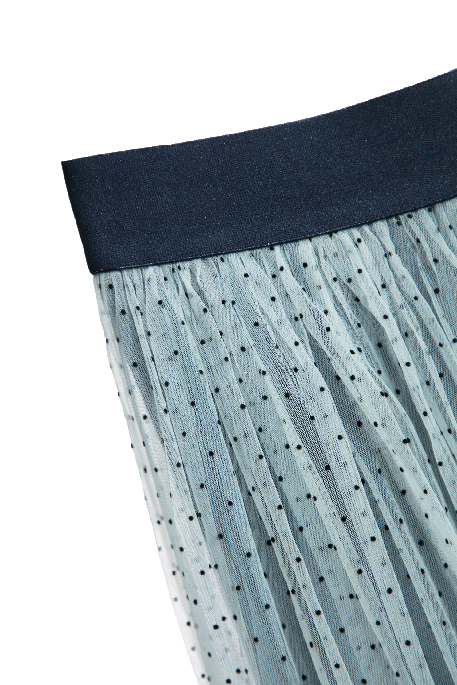 綴點點植絨細網紗長裙綴點點植絨細網紗長裙,人氣商品,春夏穿搭,約會特輯,紗裙,網紗,網裙