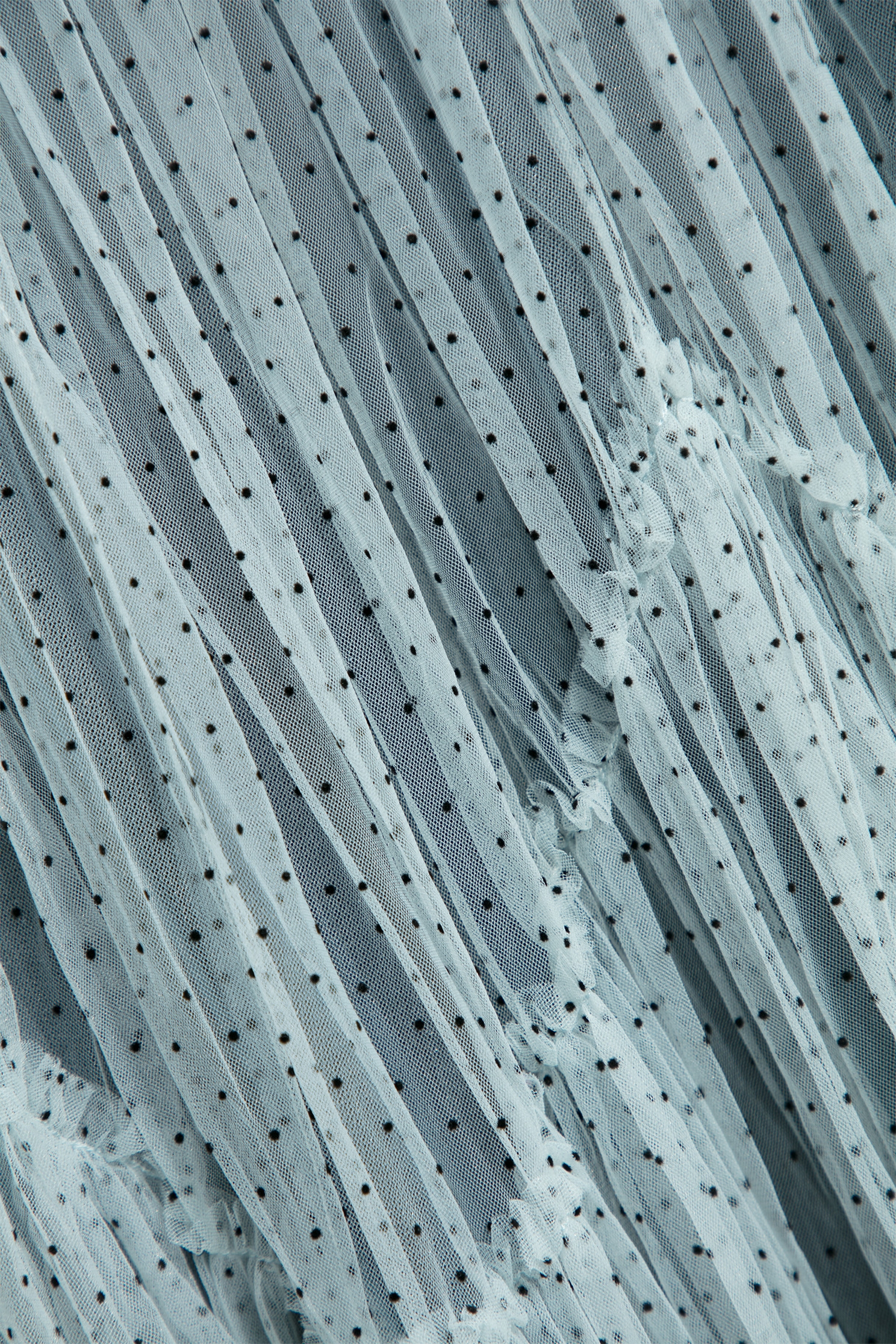 綴點點植絨細網紗長裙綴點點植絨細網紗長裙,人氣商品,春夏穿搭,約會特輯,紗裙,網紗,網裙