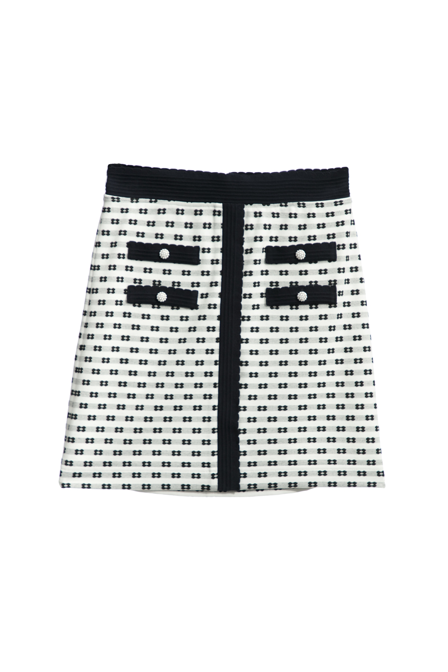 偽針織彈性短裙偽針織彈性短裙,人氣商品,春夏穿搭,條紋,白色裙子,短裙,窄裙,針織