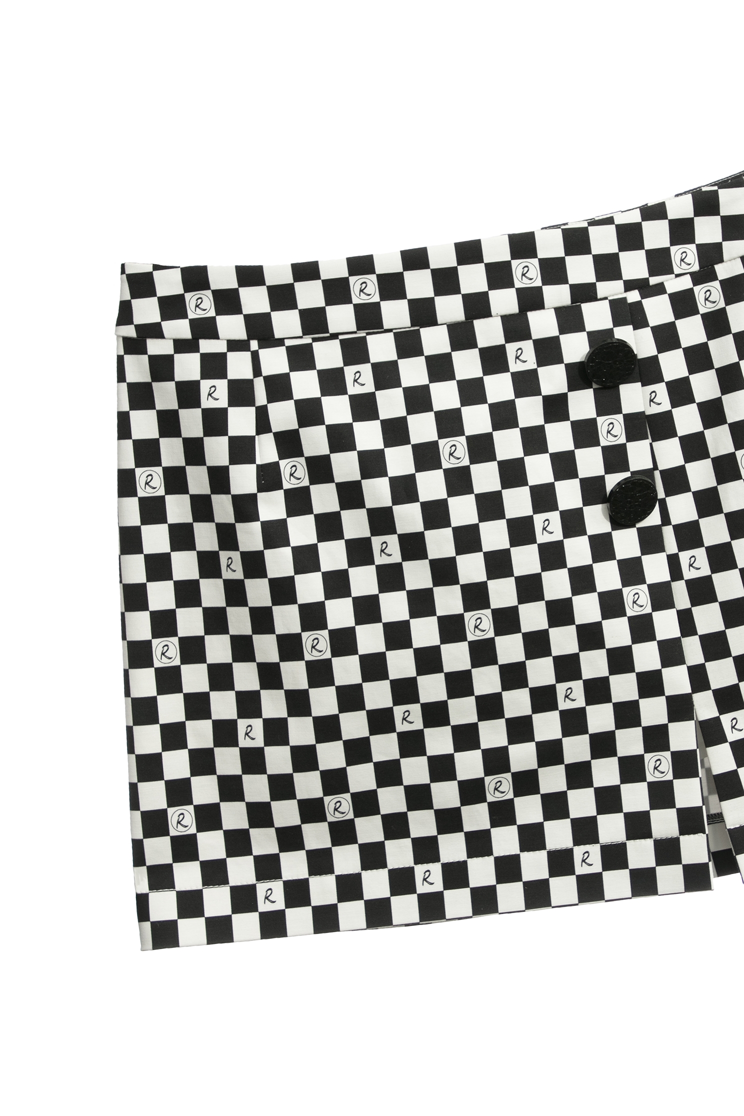 字母棋盤格短裙字母棋盤格短裙,春夏穿搭,短裙