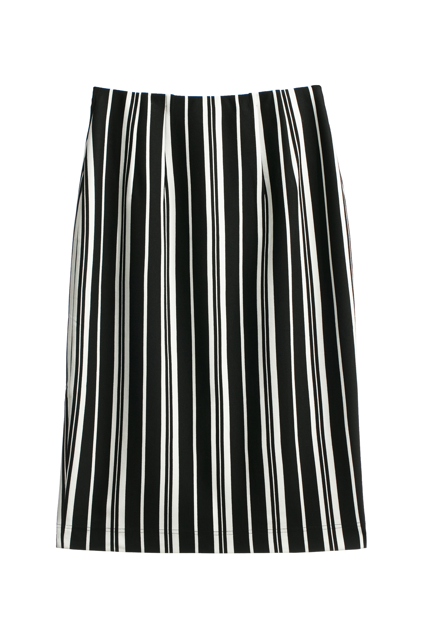 黑白直條中長窄裙黑白直條中長窄裙,上班OL穿搭,春夏穿搭,時髦成套搭配,條紋,窄裙,長裙