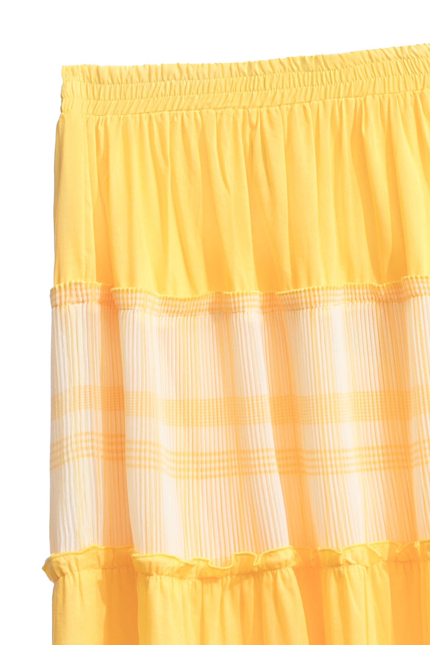 鵝黃拼接蛋糕長裙鵝黃拼接蛋糕長裙,人氣商品,春夏穿搭,格紋,約會特輯,網裙