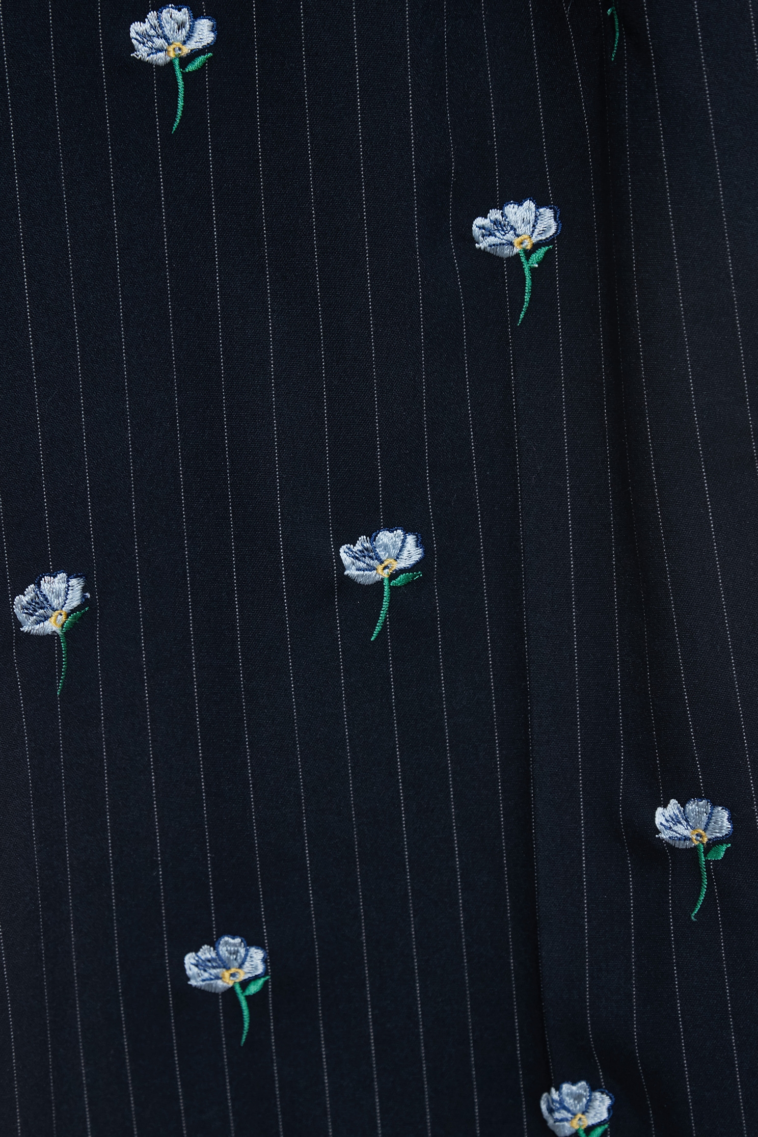 溫室花卉刺繡西裝寬褲溫室花卉刺繡西裝寬褲,人氣商品,刺繡,春夏穿搭,條紋,褲子,西裝褲