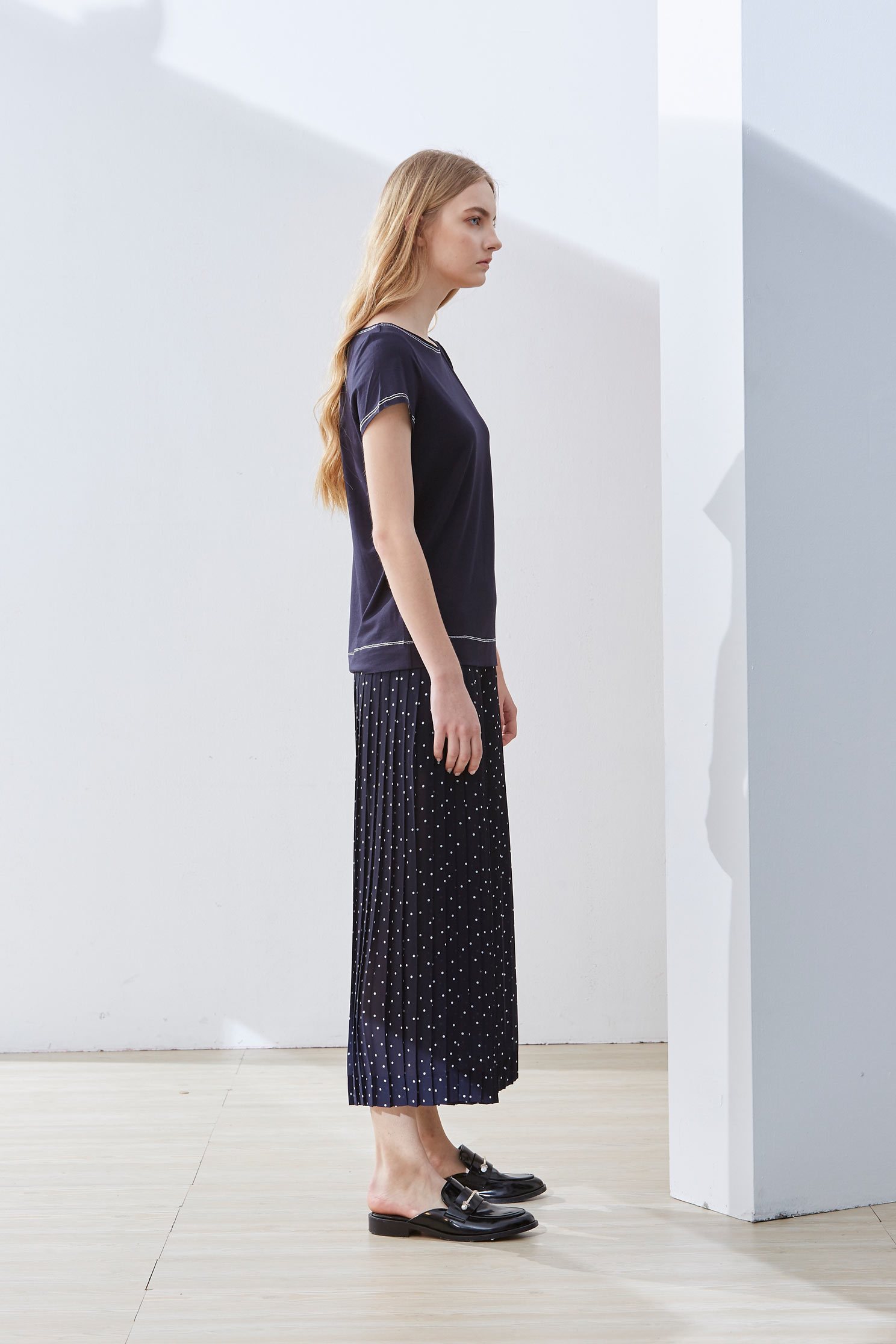 High waisted polka dot culottes,culottespants,pants,pants,chiffon,wasthin