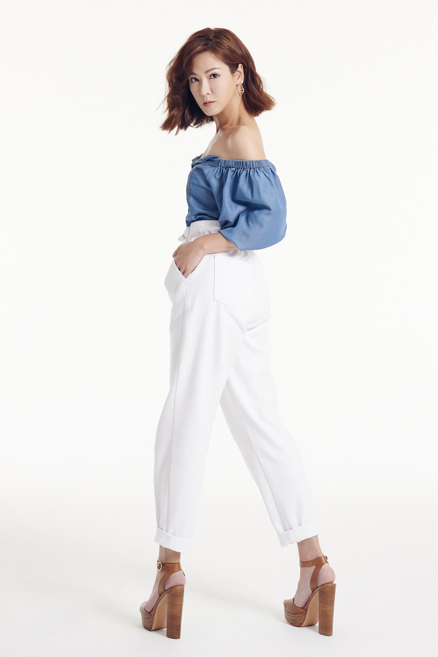 tube ruffle sleeves Vintage Pants set,top,onlinelimitededition,jeans