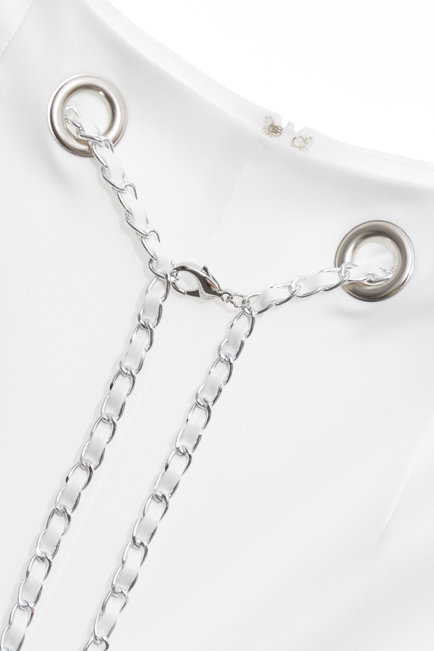 雪白腰鍊垂墜大寬褲雪白腰鍊垂墜大寬褲,人氣商品,寬褲,春夏穿搭,白色褲子,褲子