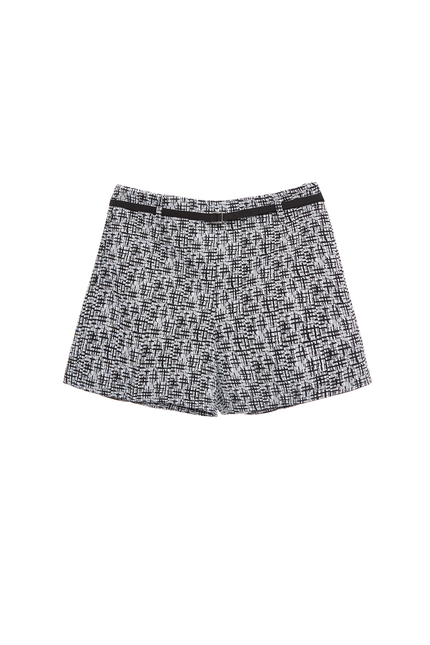 黑白交織彈性短褲黑白交織彈性短褲,人氣商品,春夏穿搭,短褲,褲子