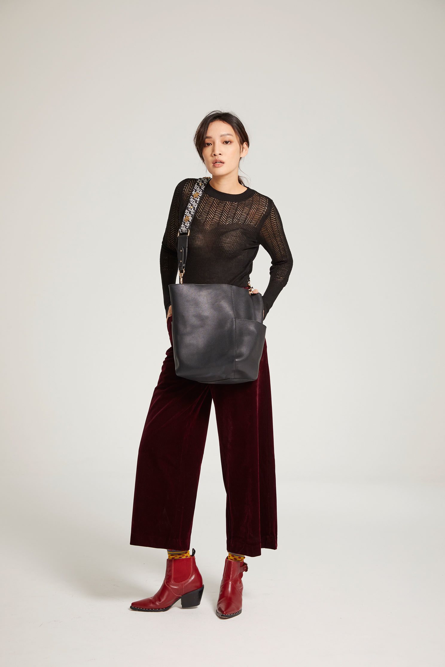 Wide tube trousers,Culottes Pants,Fantasy purple,Pants,長褲