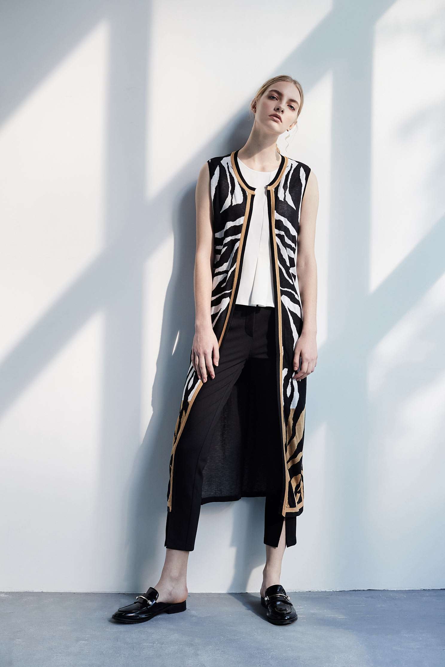 Basic slim classic trousers,Skinny pants,Pants,長褲,Thin pants,Black trousers