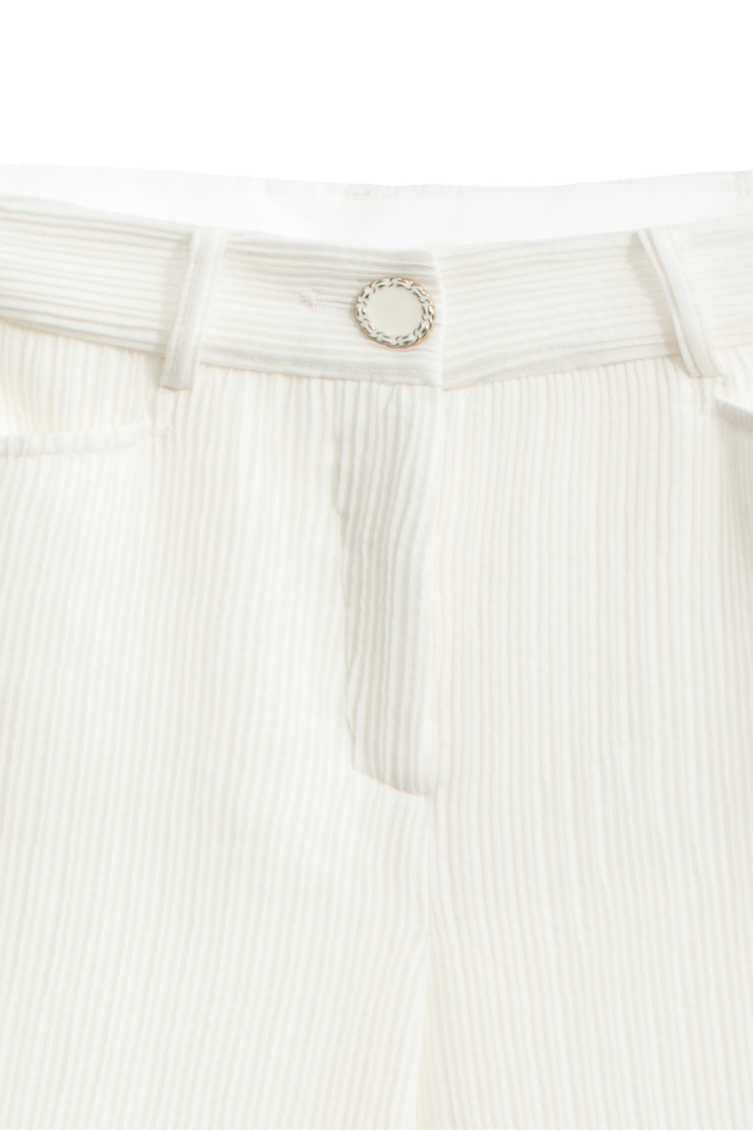 奶白色彈性坑條直筒寬褲奶白色彈性坑條直筒寬褲,上班OL穿搭,寬褲,時髦成套搭配,白色褲子,白色長褲,秋冬穿搭,褲子