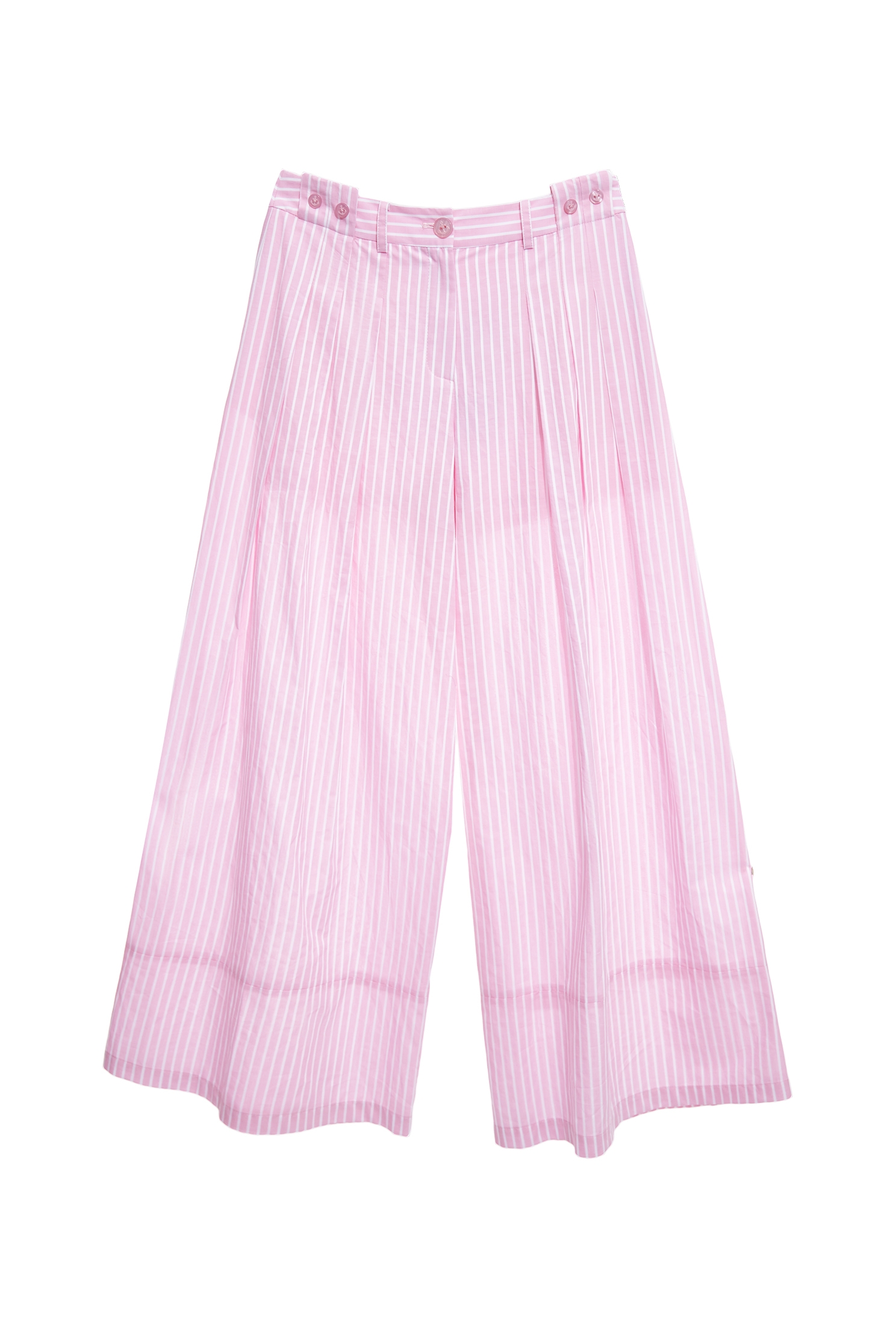 粉色磨砂渡假風條紋寬褲粉色磨砂渡假風條紋寬褲,寬褲,春夏穿搭,條紋,褲子