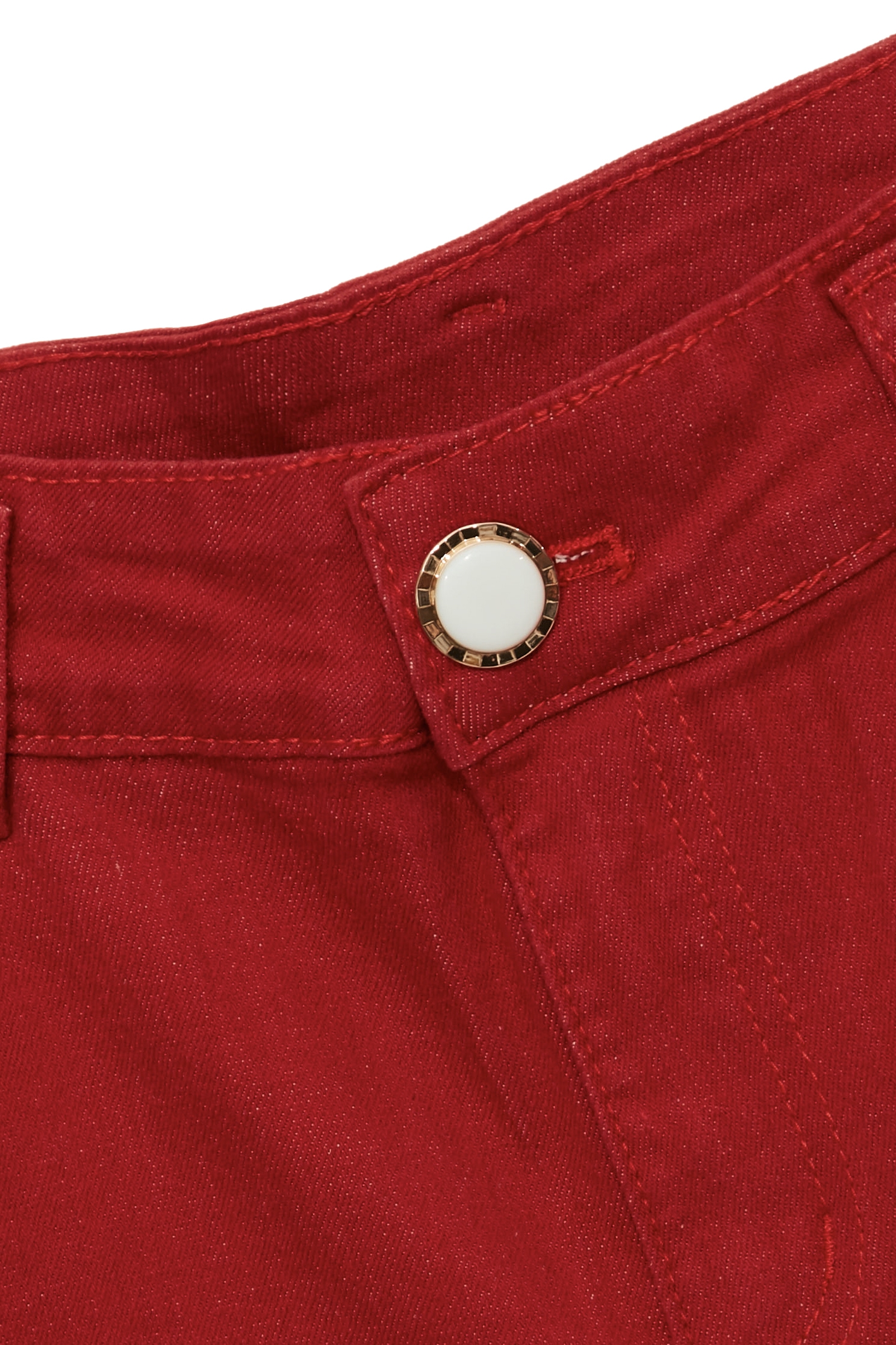 蜜餞紅水洗牛仔五分褲蜜餞紅水洗牛仔五分褲,牛仔,牛仔褲,秋冬穿搭,純棉,褲子