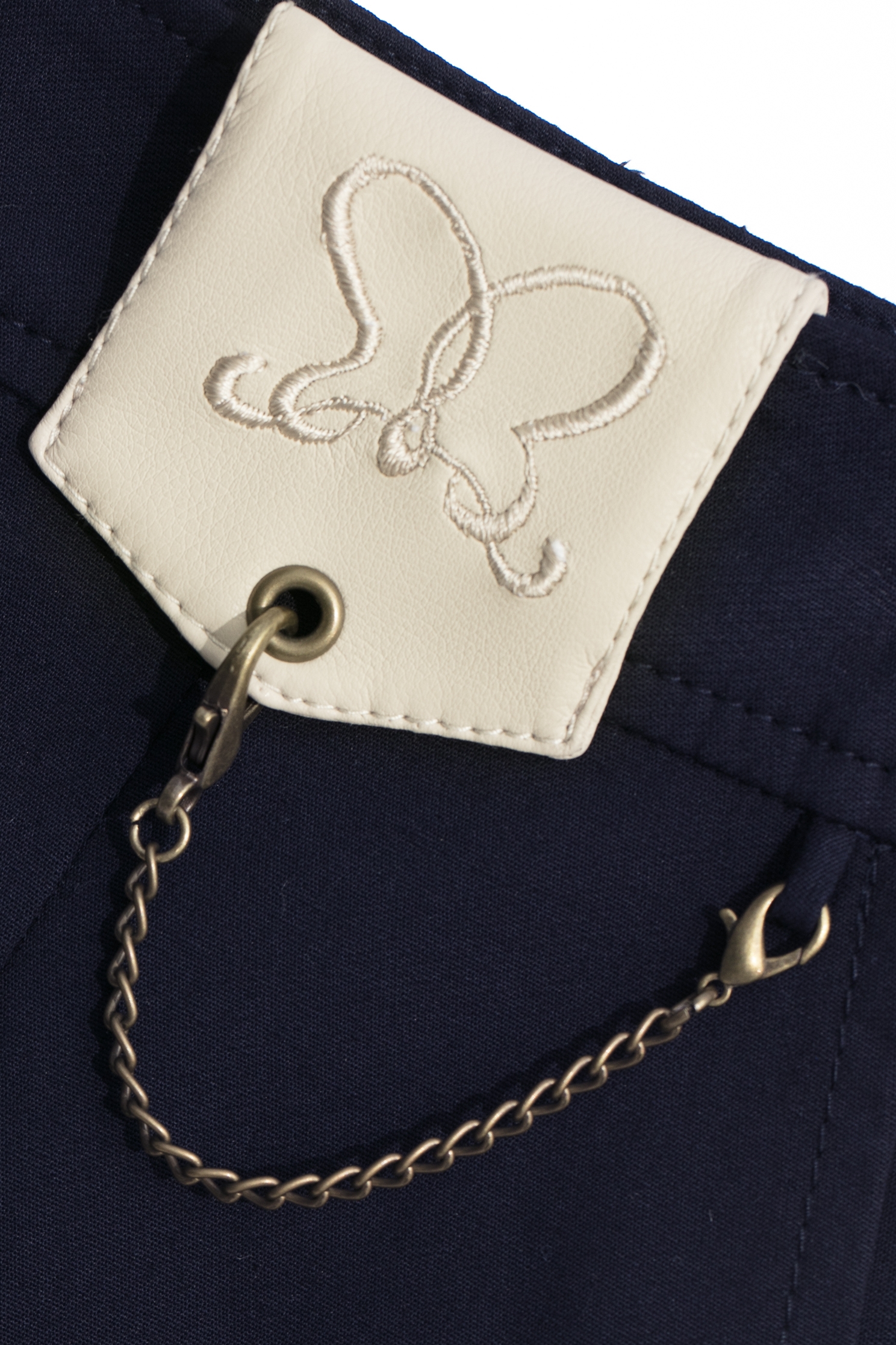 午夜藍造型腰片短褲午夜藍造型腰片短褲,短褲,秋冬穿搭,褲子