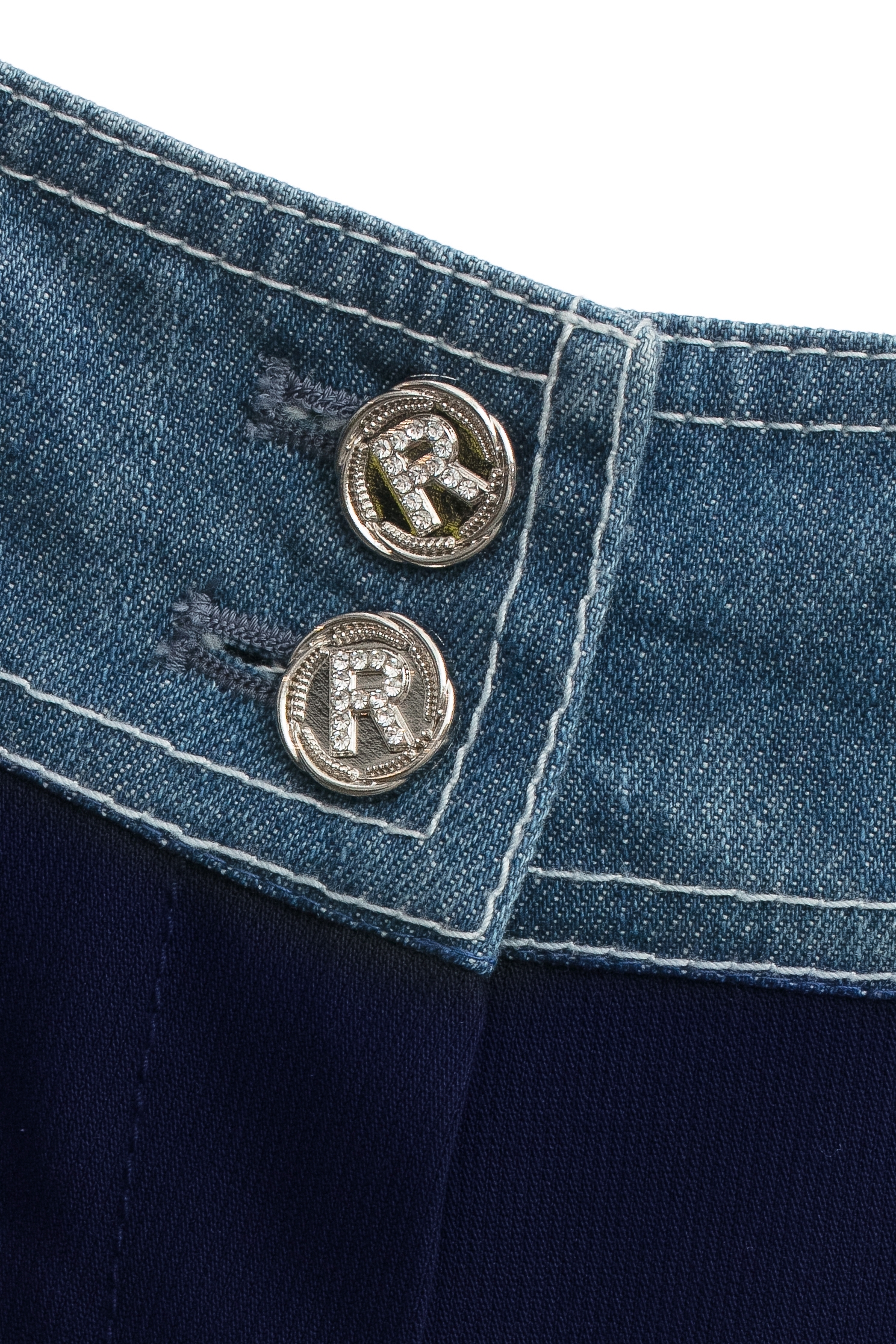 小香風拼接牛仔寬褲小香風拼接牛仔寬褲,寬褲,小香風,毛呢花呢,牛仔,秋冬穿搭,褲子