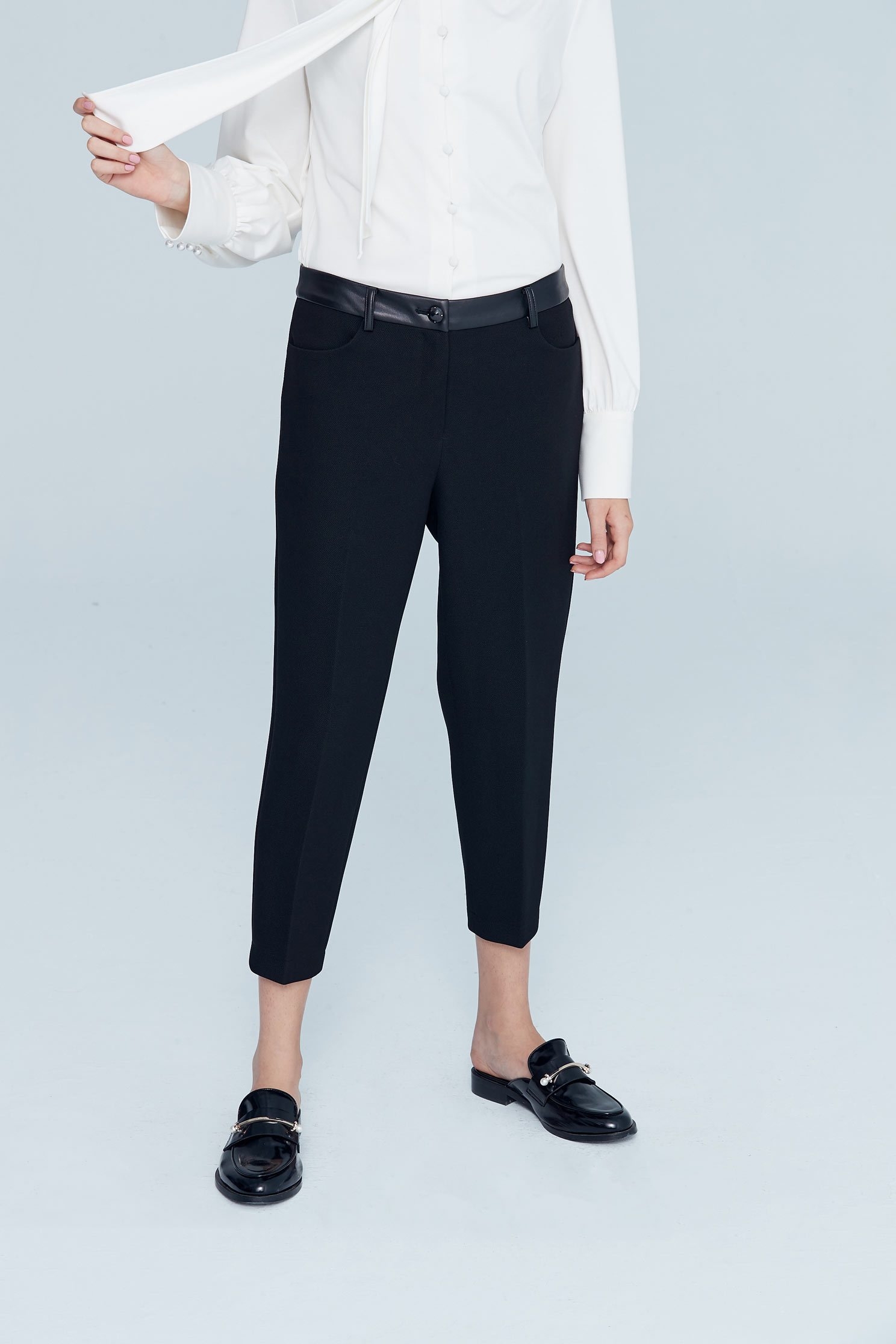 Slim classic pants,skinnypants,pants,pants,thinpants,blacktrousers