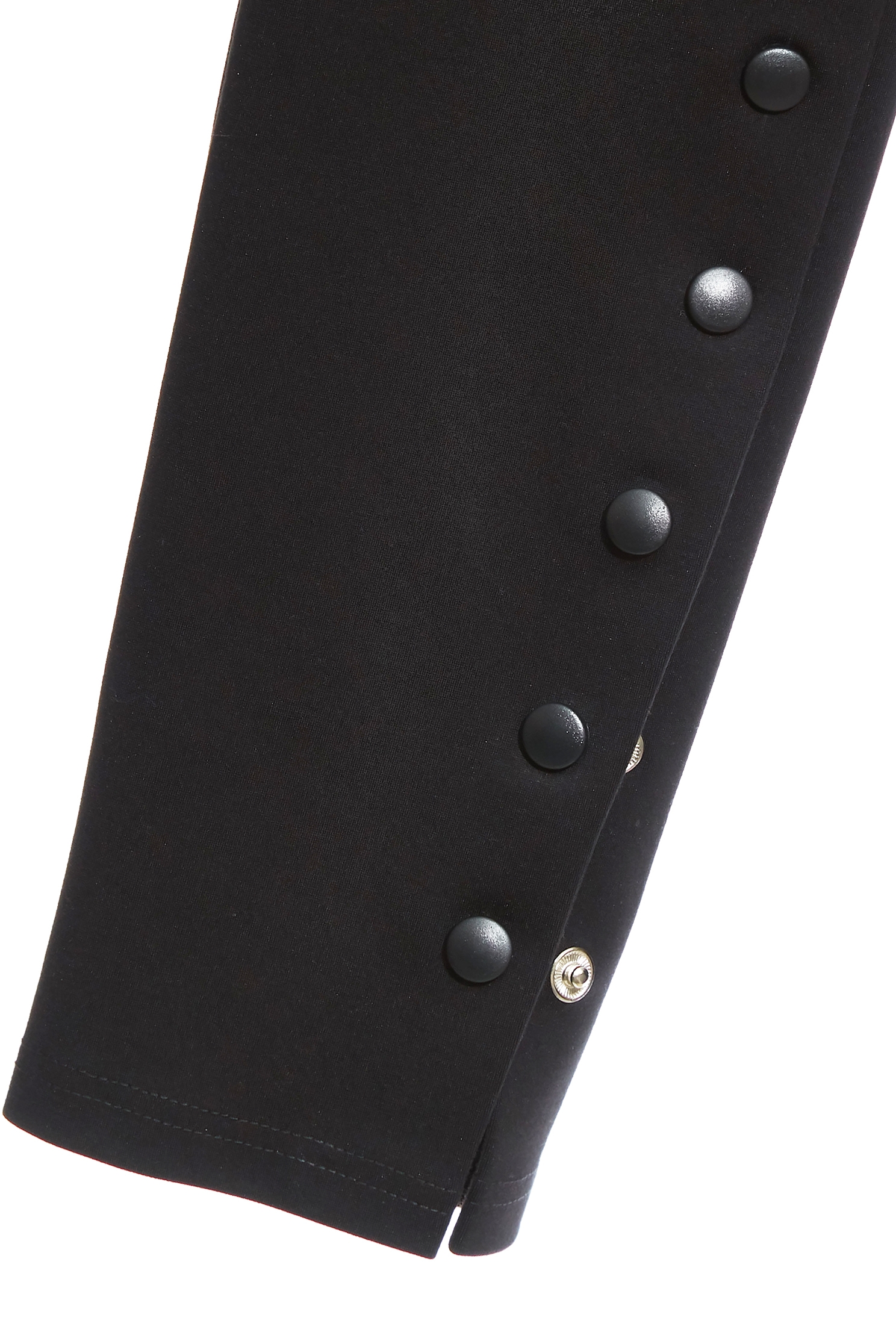 極致黑造型合身九分長褲極致黑造型合身九分長褲,秋冬穿搭,窄管褲,繡花,褲子,黑色褲子