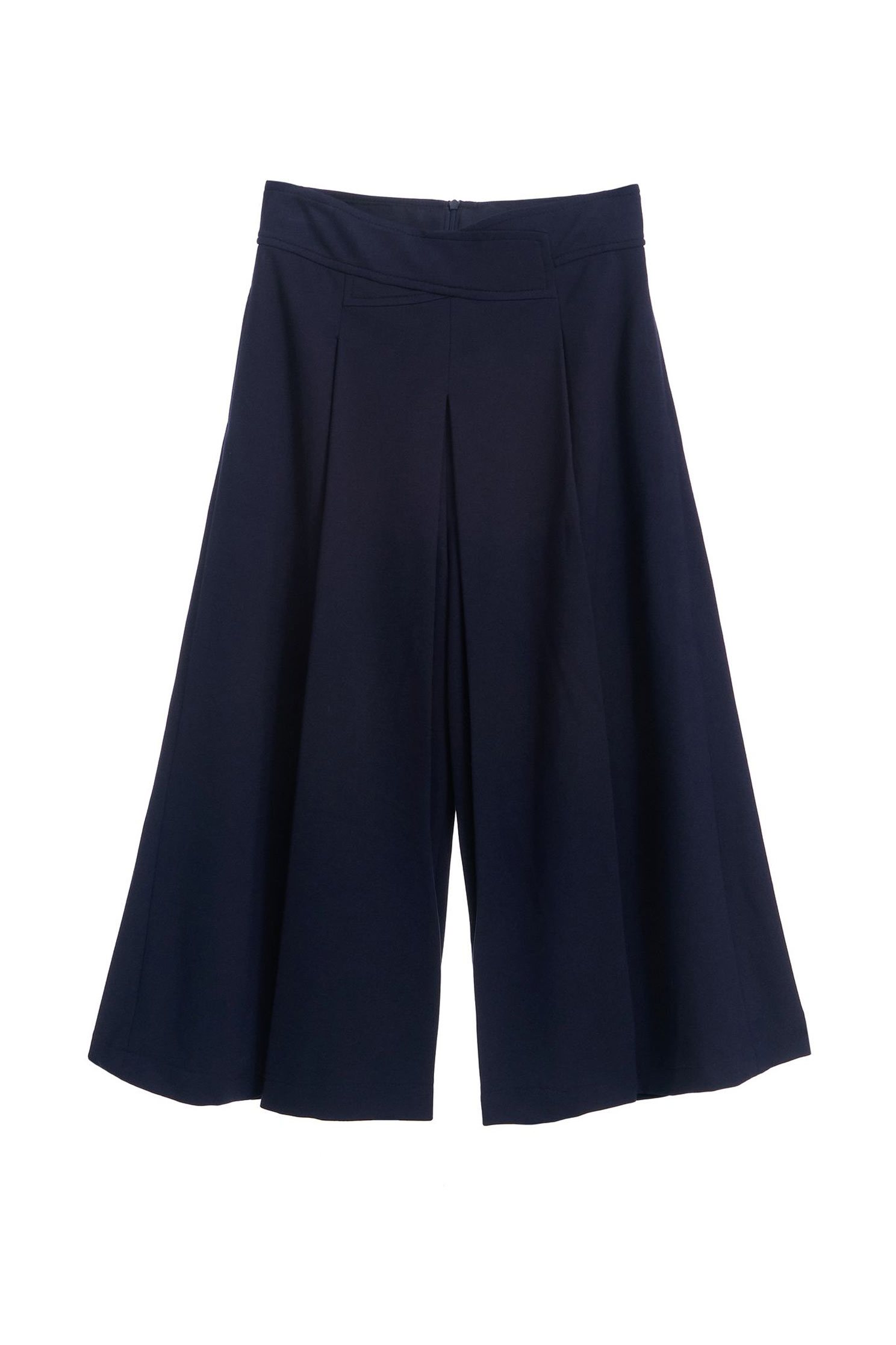 Roman wide trousers,culottespants,pants,knitting,pants