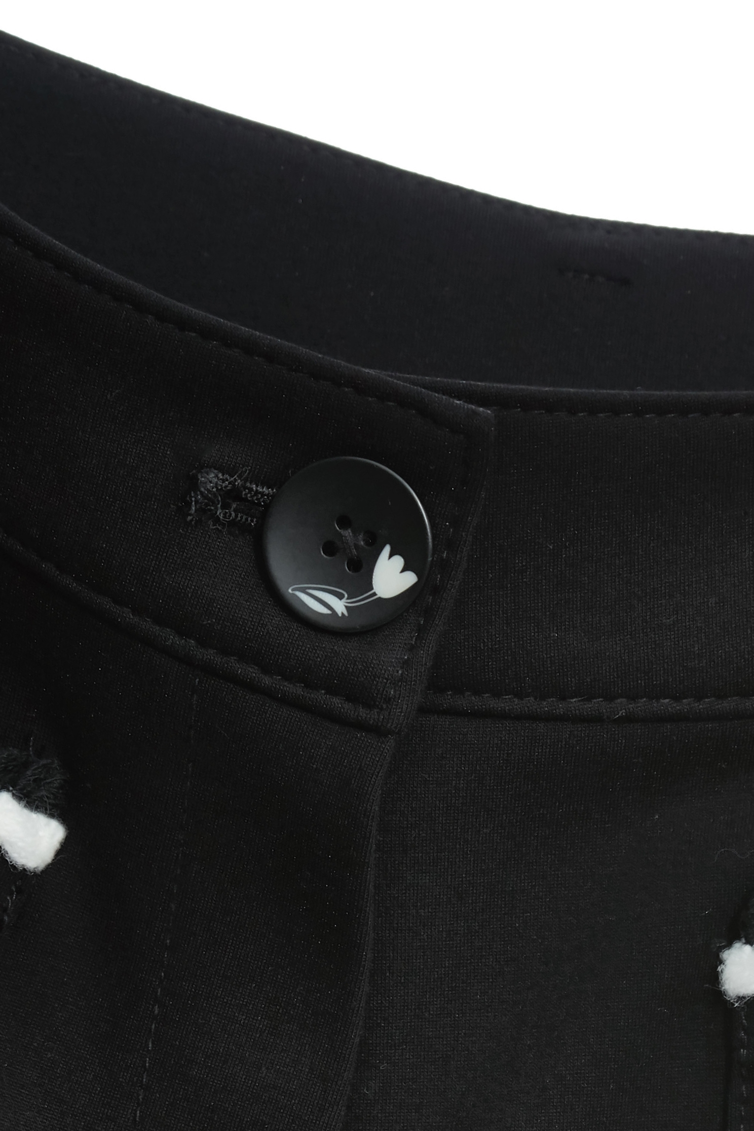 鑲色邊口袋黑長褲鑲色邊口袋黑長褲,寬褲,秋冬穿搭,褲子,黑色褲子