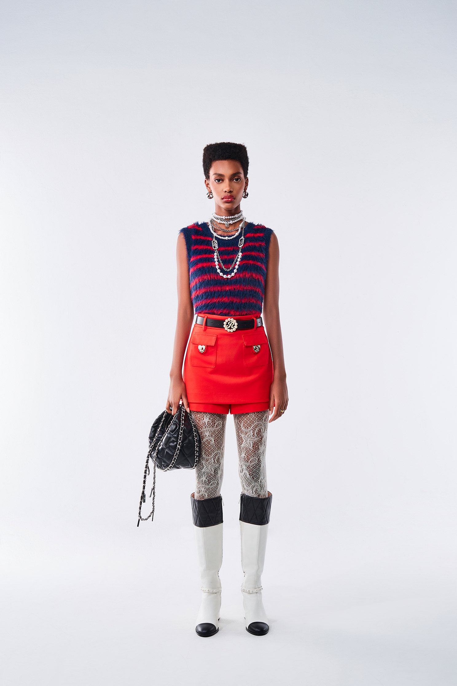 火焰色短褲裙火焰色短褲裙,珍珠,秋冬穿搭,褲子,褲裙