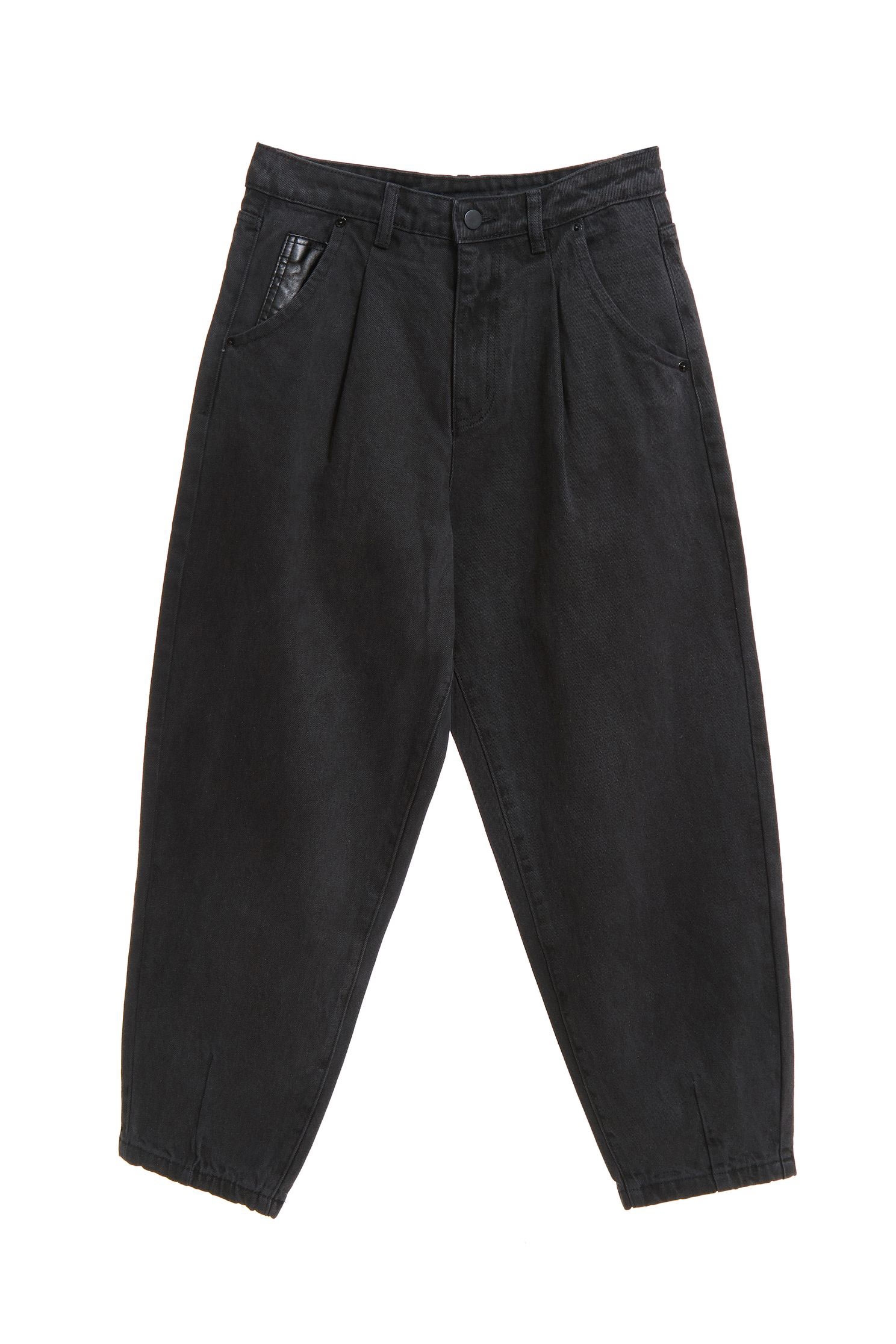leather pocket jeans,Tanning,cowboy,Jeans,Women's denim trousers,皮革,長褲,Black jeans,Black trousers