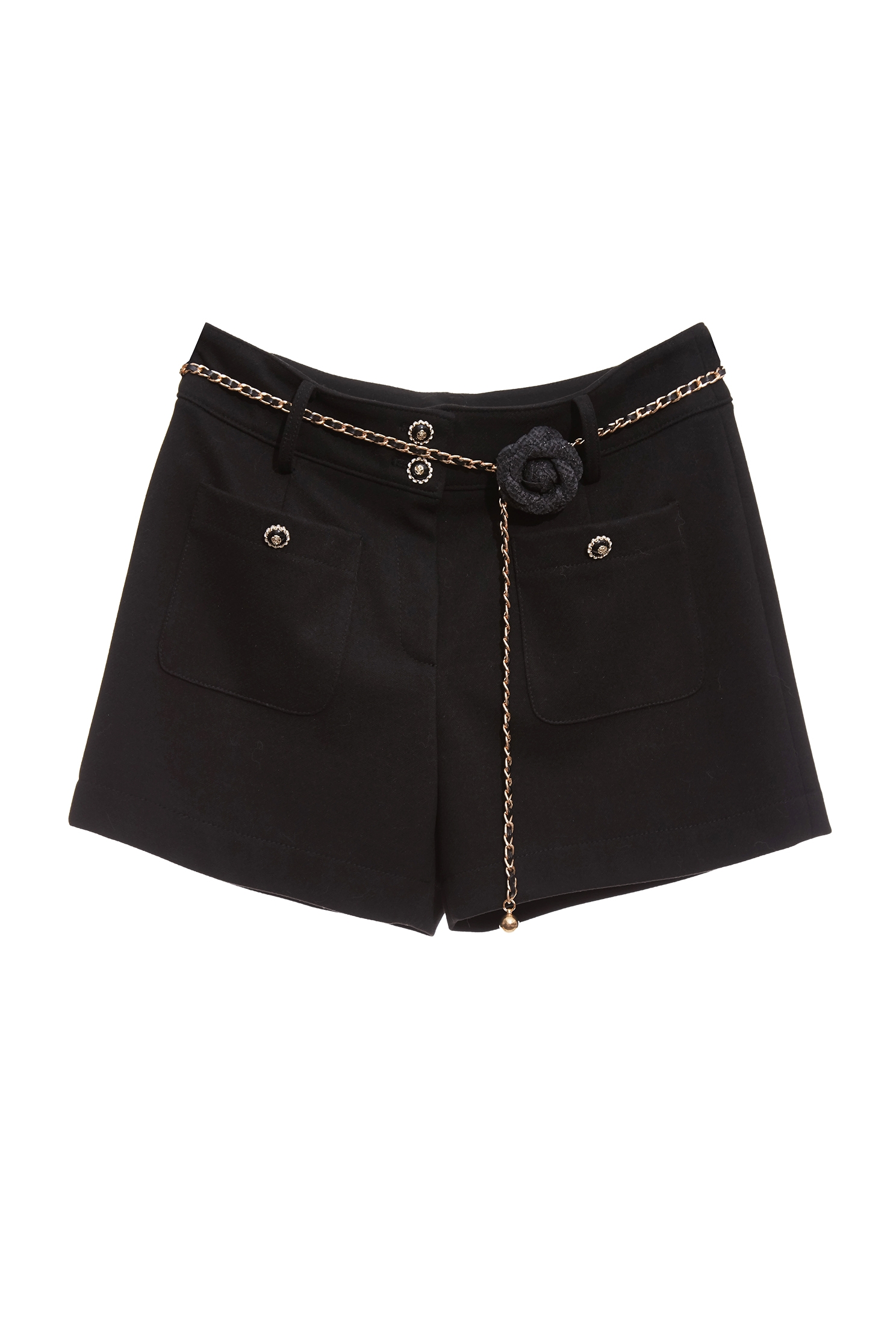 自帶小香風腰鍊短褲自帶小香風腰鍊短褲,上班OL穿搭,小香風,短褲,秋冬穿搭,約會特輯