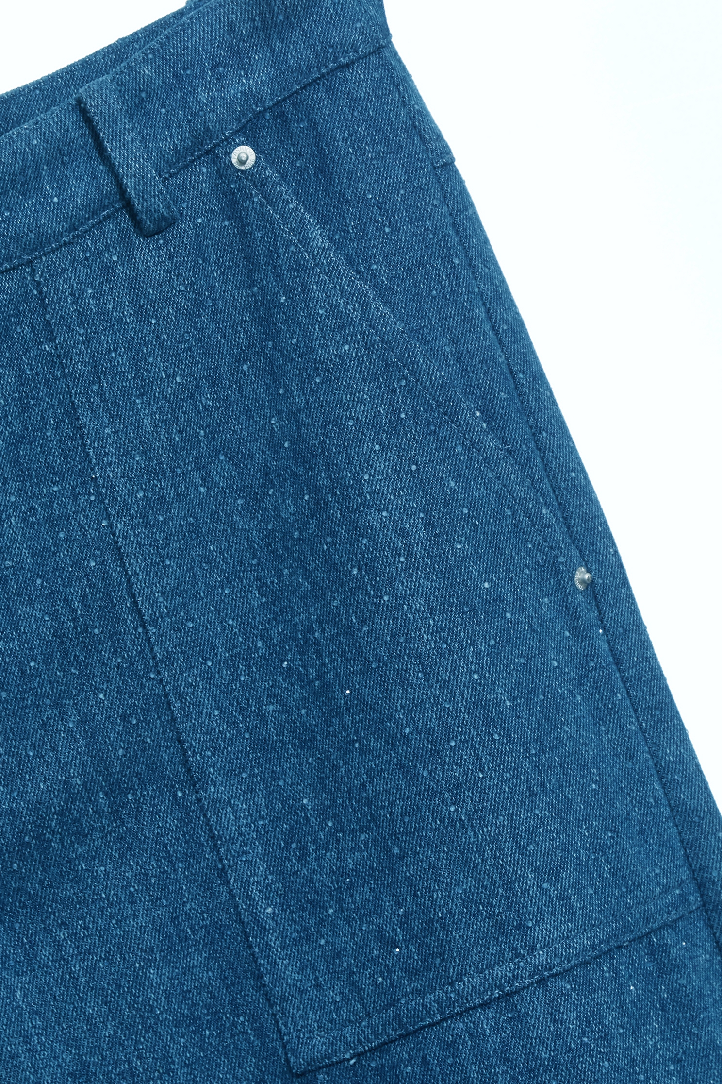 閃亮復古藍牛仔寬褲閃亮復古藍牛仔寬褲,丹寧,寬褲,牛仔,牛仔褲,秋冬穿搭,約會特輯,純棉,褲子