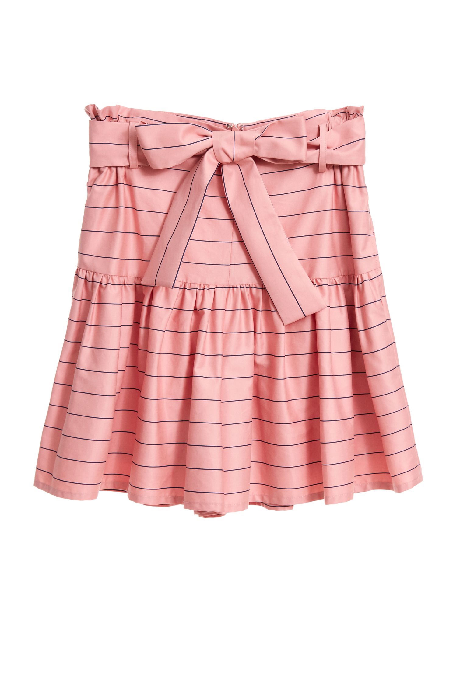 Striped strappy shorts skirt,shorts,i-select,culottes,girlfriendsspringtour