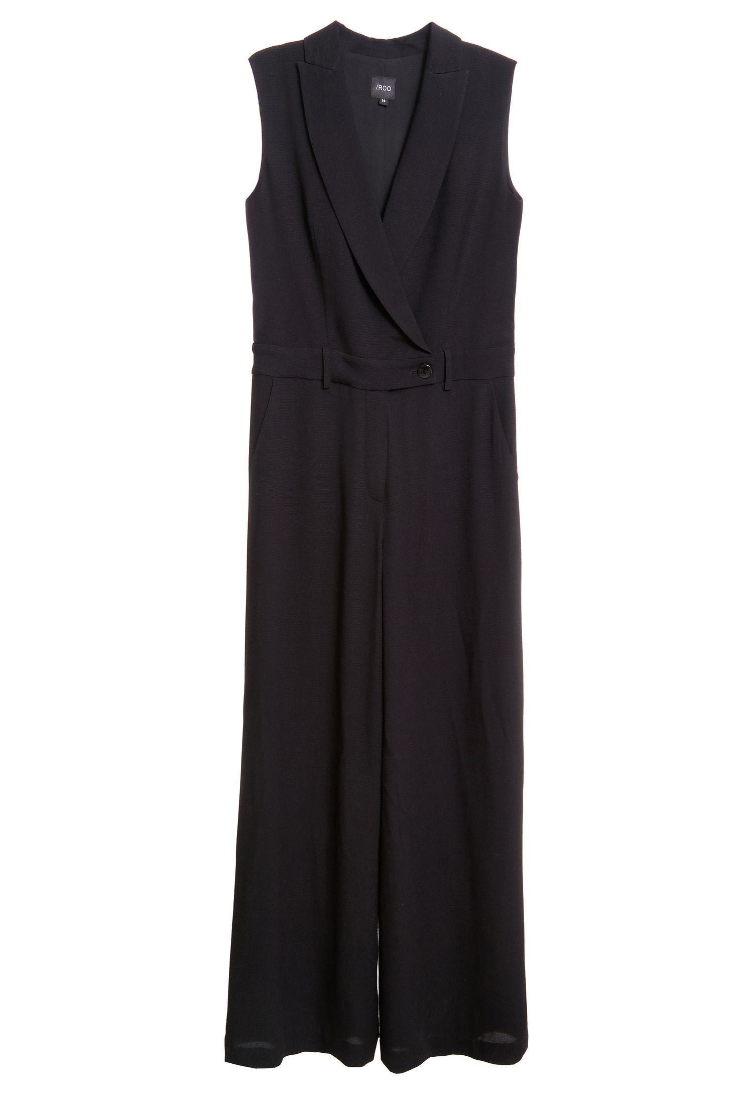 Suit jumpsuits,i-select,vest,pants,jumpsuit,blackpants