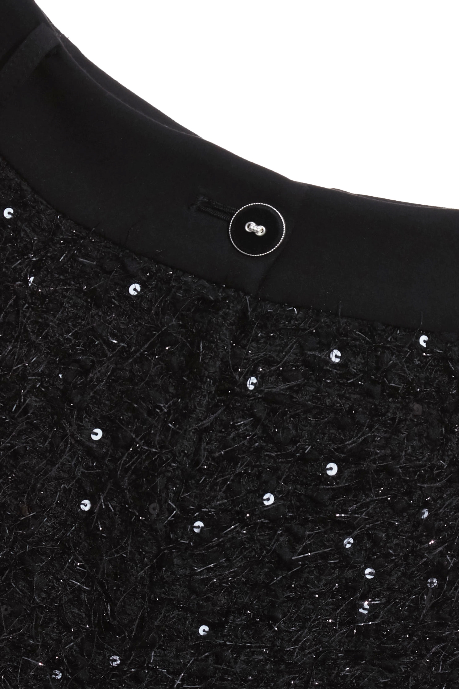 花呢崁亮片羽毛紗小香直筒褲花呢崁亮片羽毛紗小香直筒褲,上班OL穿搭,寬褲,時髦成套搭配,派對特輯,秋冬穿搭,褲子,黑色褲子