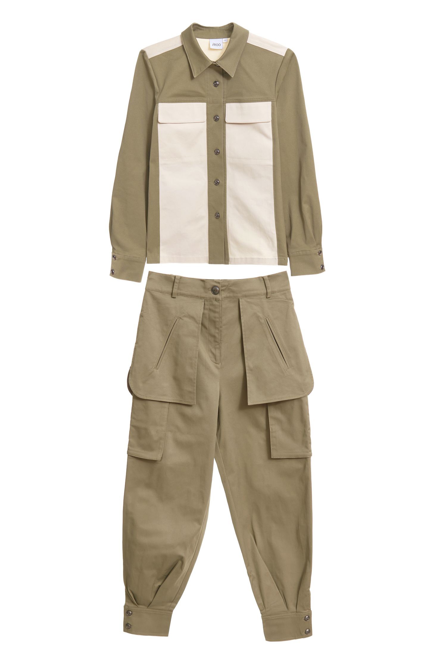 Textured Overalls set,earthsigns,onlinelimitededition,pants,blouse,pants