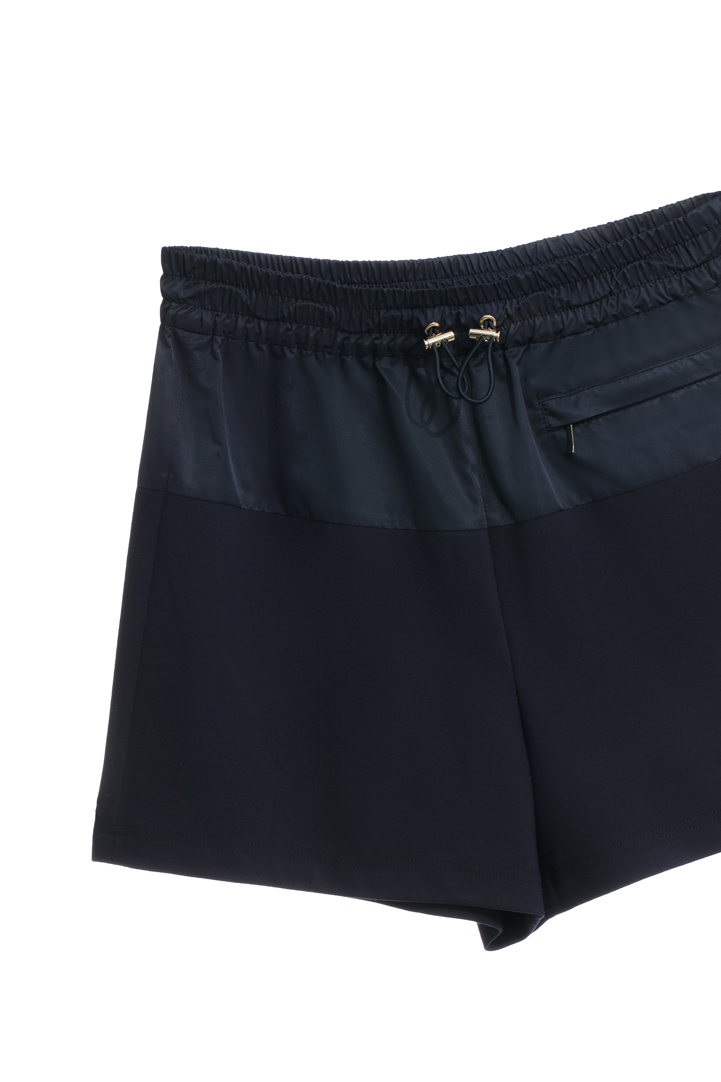 異素材拼接丈青色短褲異素材拼接丈青色短褲,春夏穿搭,短褲,褲子