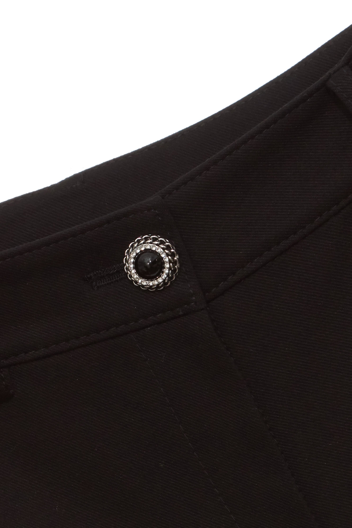 金屬釦環九分窄管褲金屬釦環九分窄管褲,上班OL穿搭,春夏穿搭,窄管褲,褲子,黑色褲子