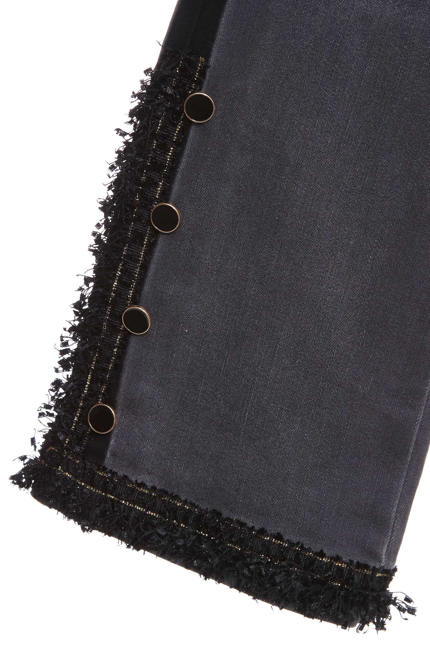 灰黑洗色流蘇織帶彈性九分褲灰黑洗色流蘇織帶彈性九分褲,上班OL穿搭,丹寧,春夏穿搭,牛仔,牛仔褲,簡約穿搭,約會特輯