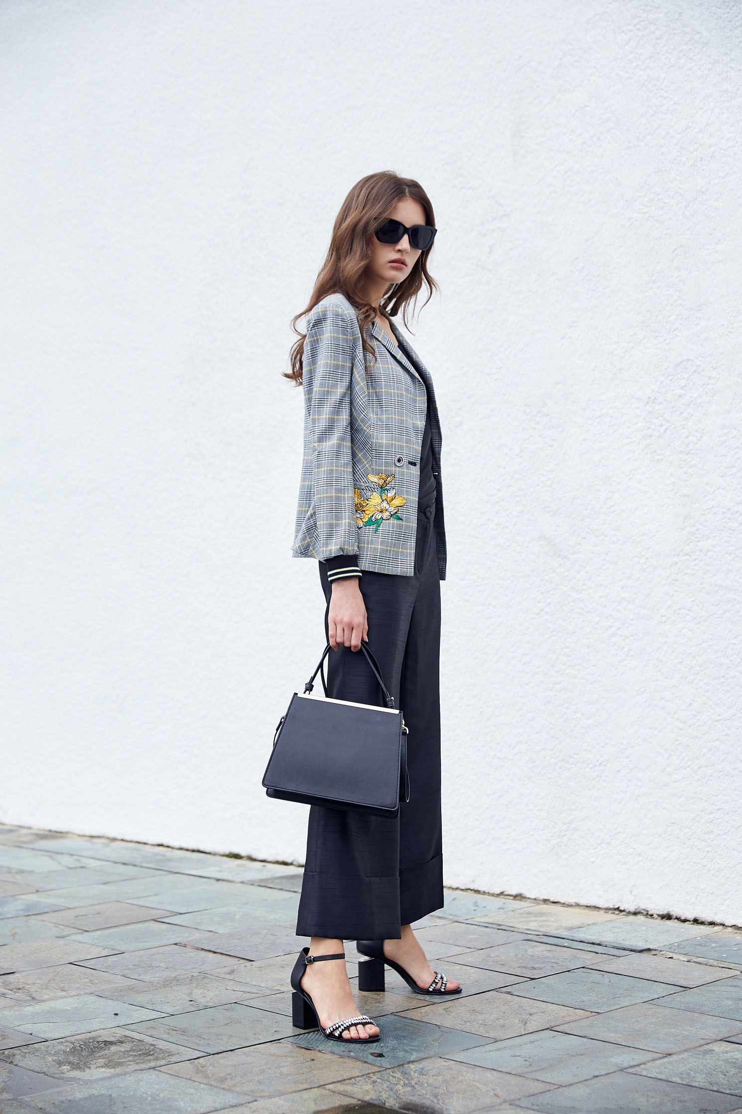 Satin reflexive fashion long pants,culottespants,pants,trousers,pants,wasthin,blacktrousers