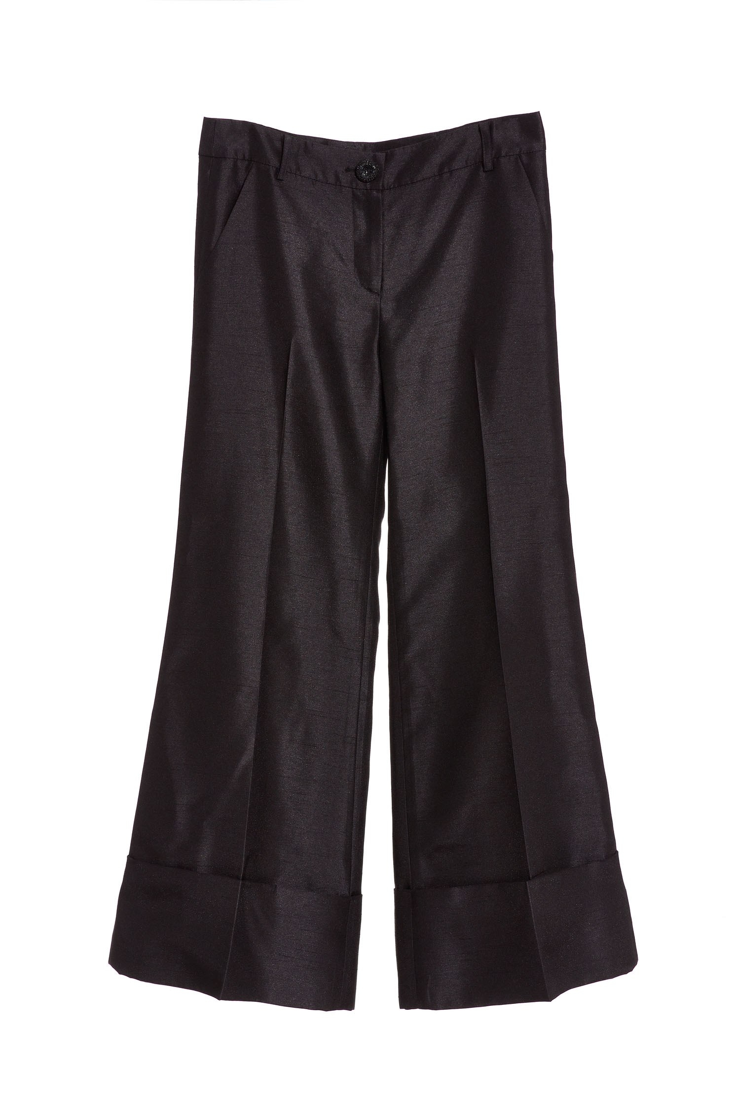 Satin reflexive fashion long pants,culottespants,pants,trousers,pants,wasthin,blacktrousers
