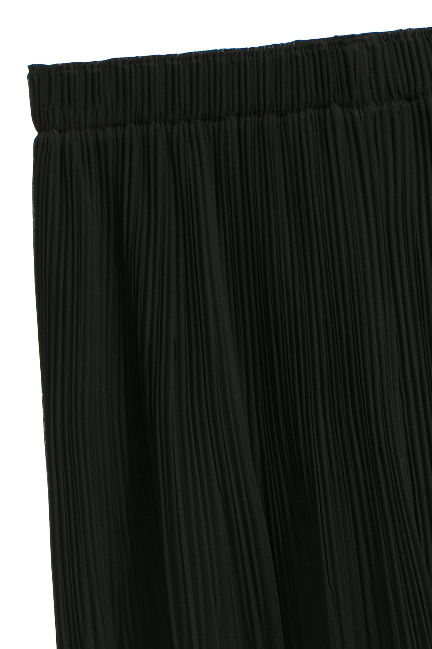 黑白拼色壓褶寬褲黑白拼色壓褶寬褲,寬褲,春夏穿搭,褲子,雪紡,黑色褲子