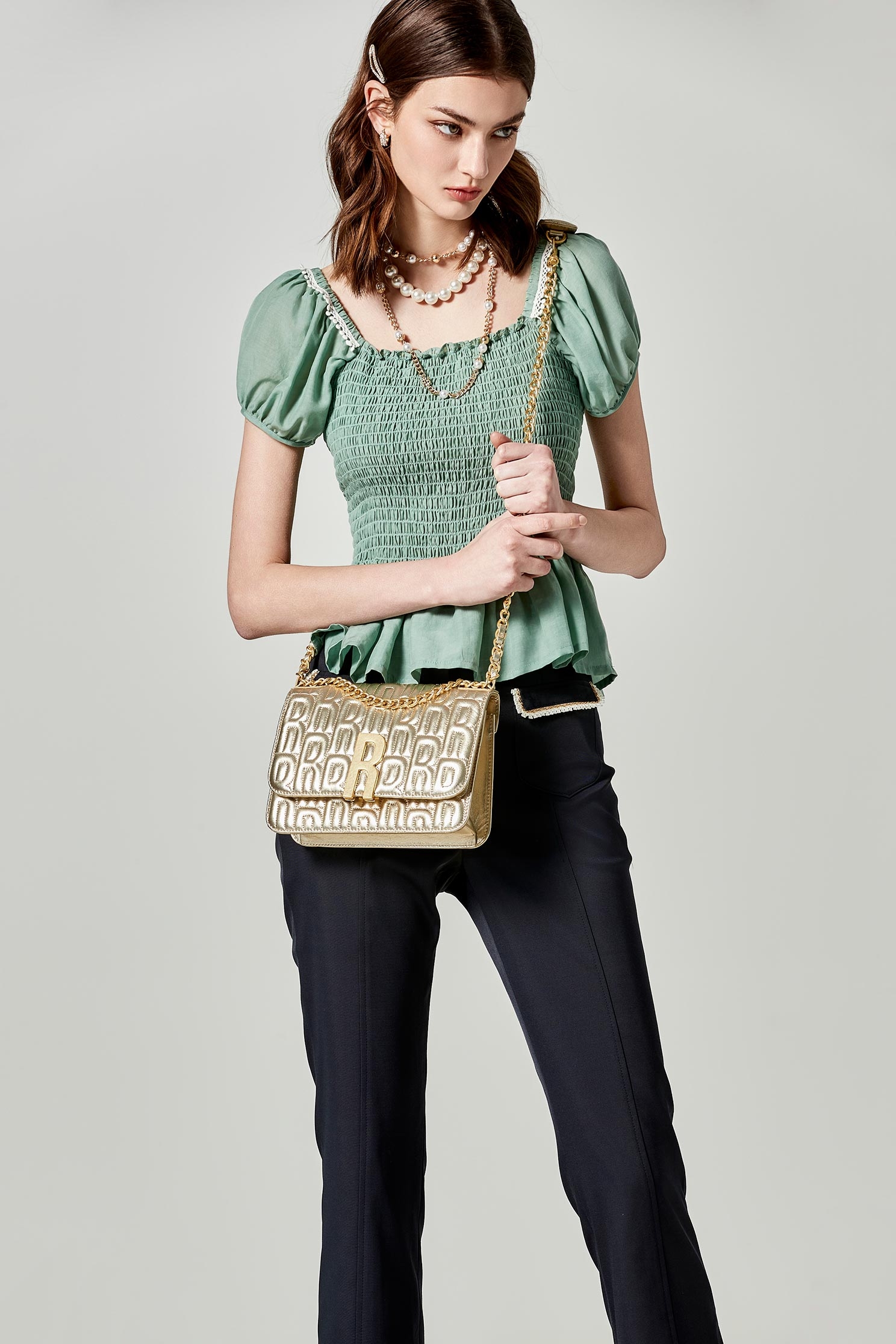 宇宙太空藍喇叭褲宇宙太空藍喇叭褲,春夏穿搭,褲子,西裝褲