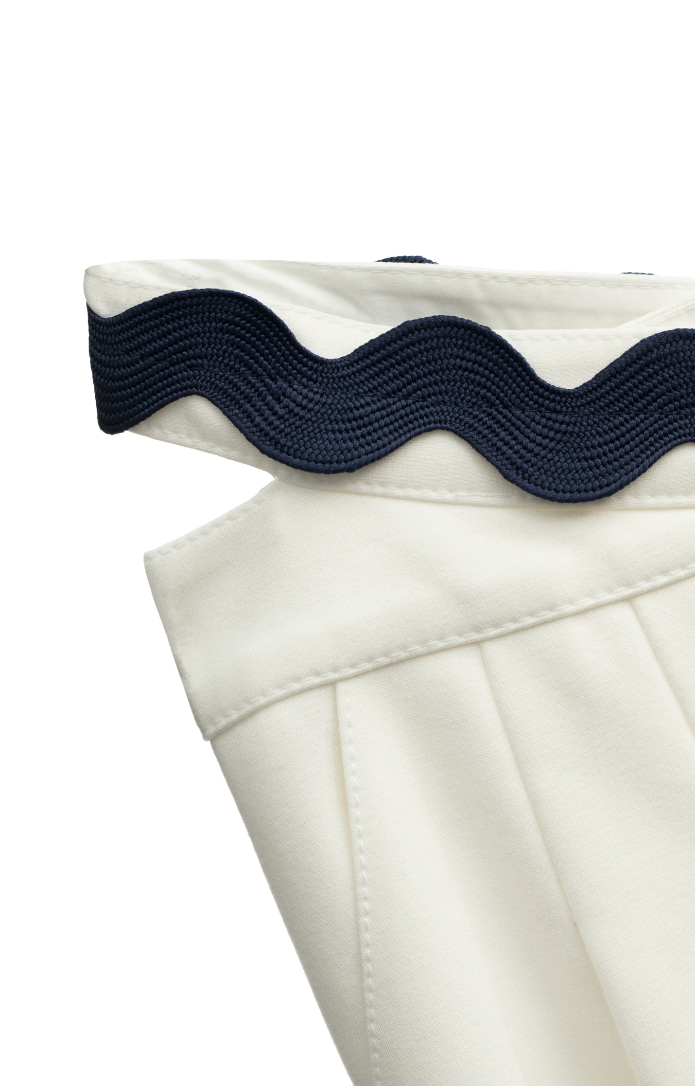 綴波浪織帶長褲綴波浪織帶長褲,上班OL穿搭,喇叭褲,春夏穿搭,白色褲子,白色長褲,褲子