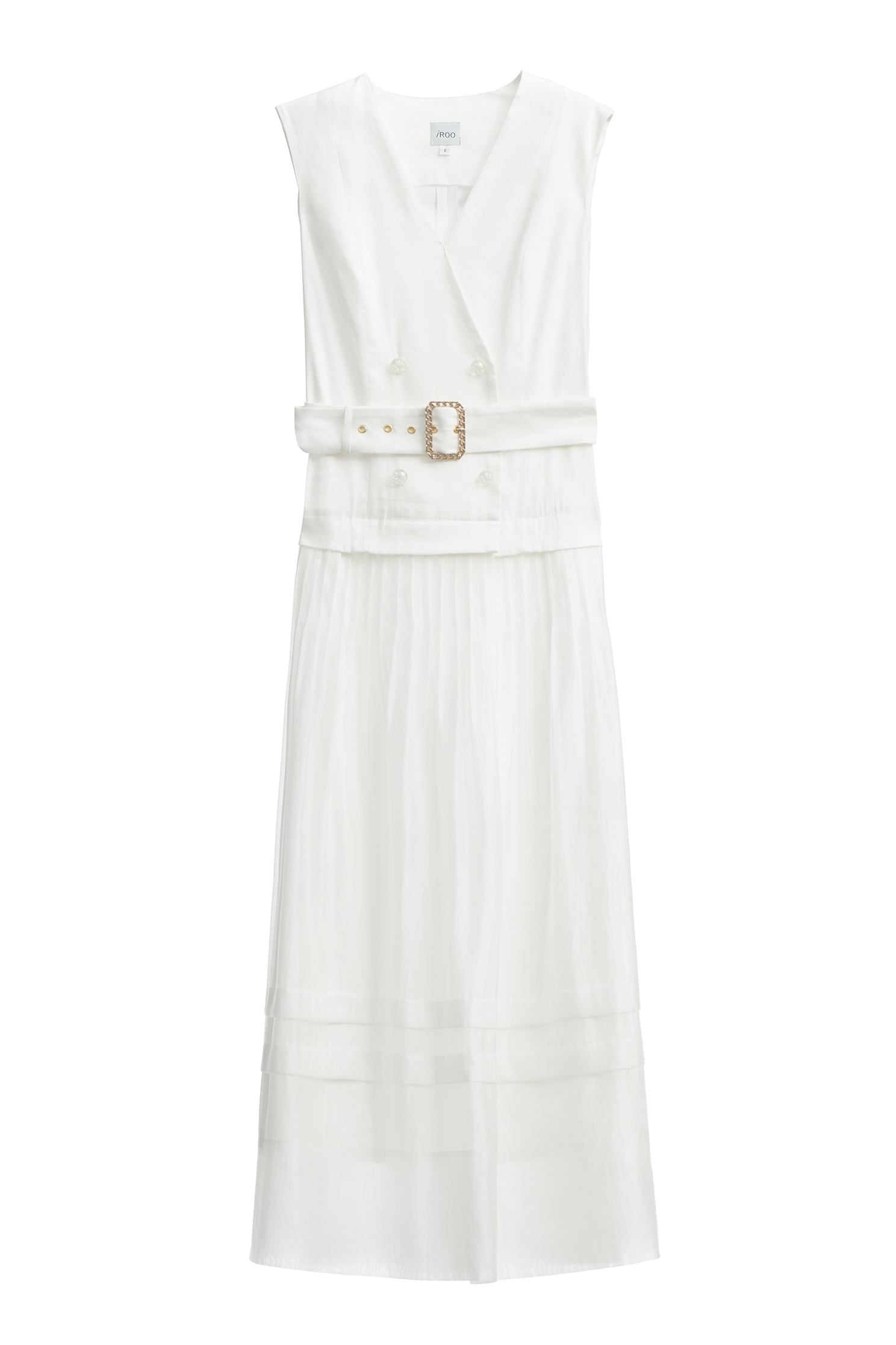 偽西裝假兩件式長洋裝偽西裝假兩件式長洋裝,一般洋裝,人氣商品,春夏穿搭,白色洋裝