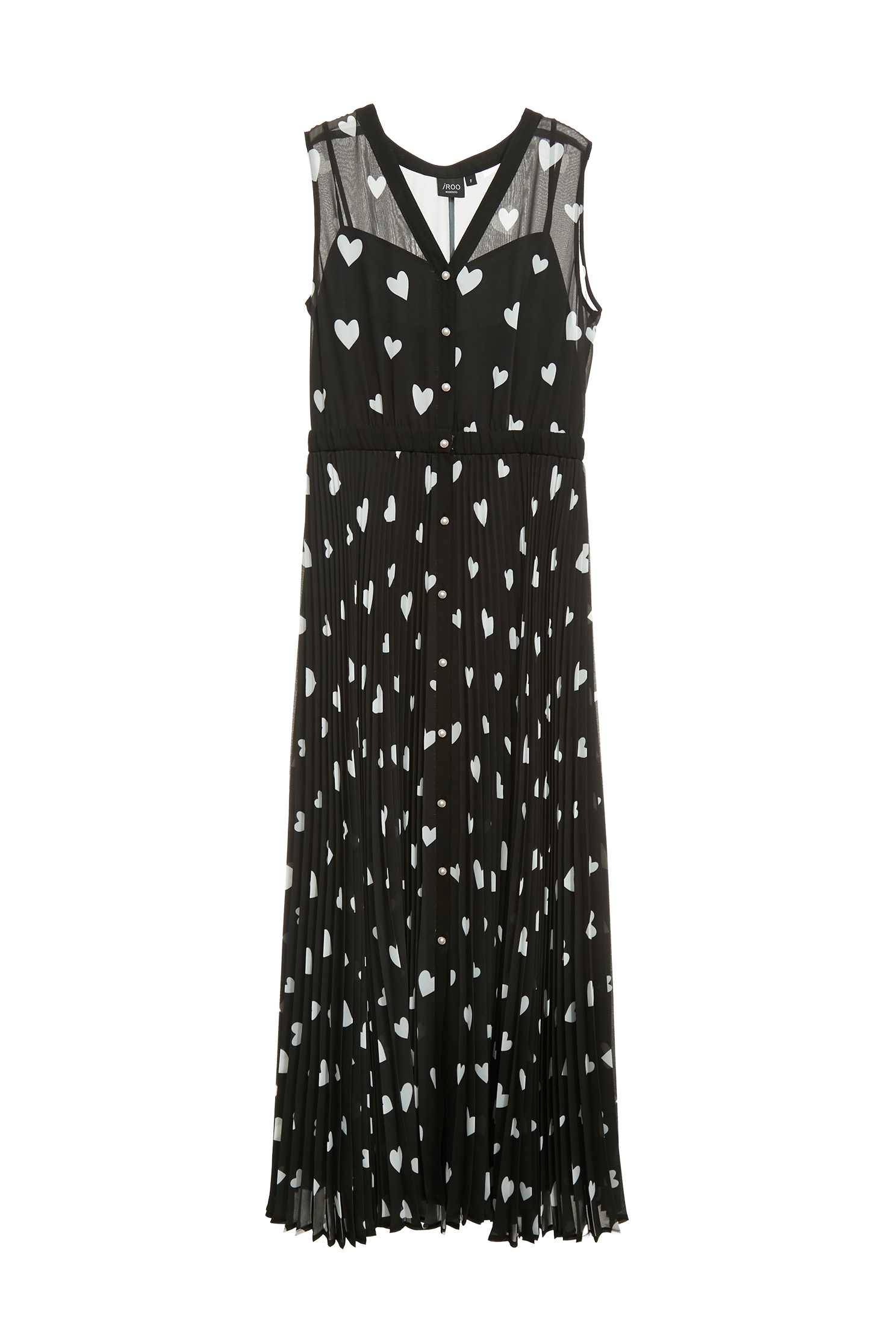 滿天心女神壓摺長洋裝滿天心女神壓摺長洋裝,一般洋裝,春夏穿搭,洋裝特輯,長洋裝,雪紡,黑色洋裝