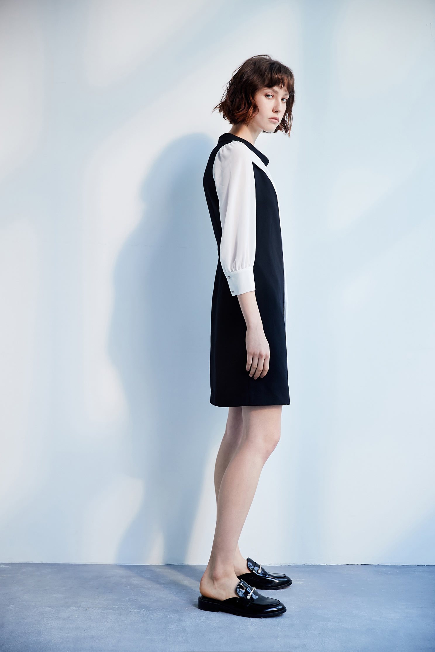 Layerd-look fashion sleeveless dress,dress,cocktaildress,sleevelessdress,longsleevedress,chiffon,chiffondress