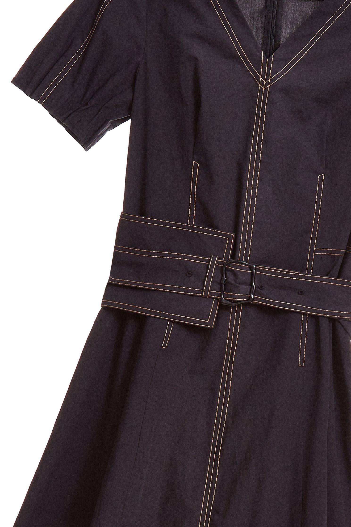 V-neck strap classic dress,Dress,Casual dress,Black dress