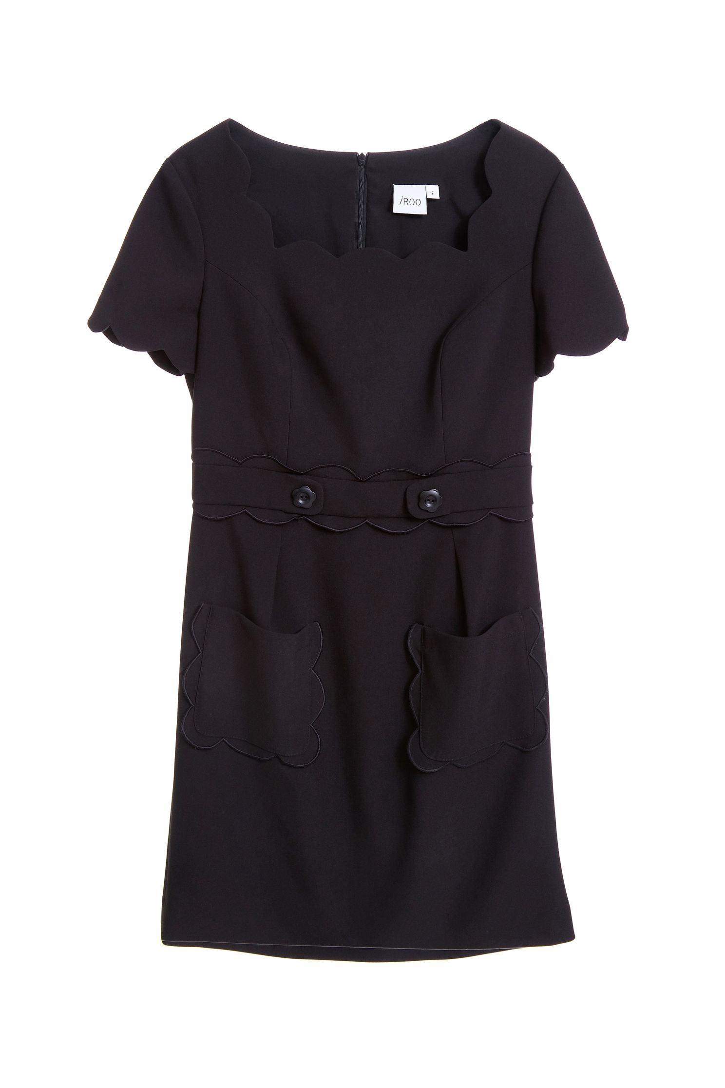 Elegant woman fashion dress,dress,shortsleevedress,blackdress