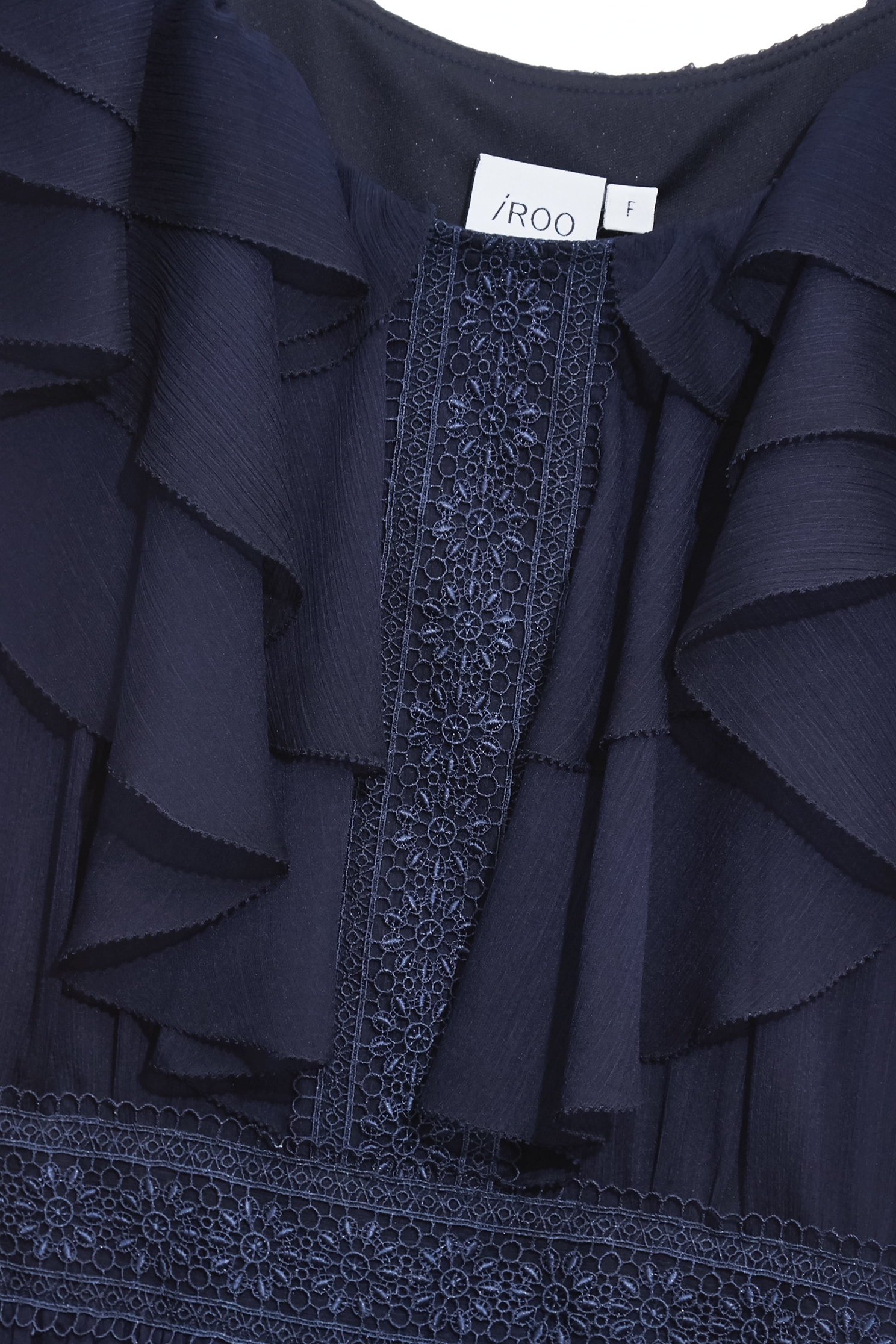 飄逸雪紡經典藍色禮服洋裝飄逸雪紡經典藍色禮服洋裝,一般洋裝,小禮服,春夏穿搭,荷葉,蕾絲,雪紡,雪紡洋裝