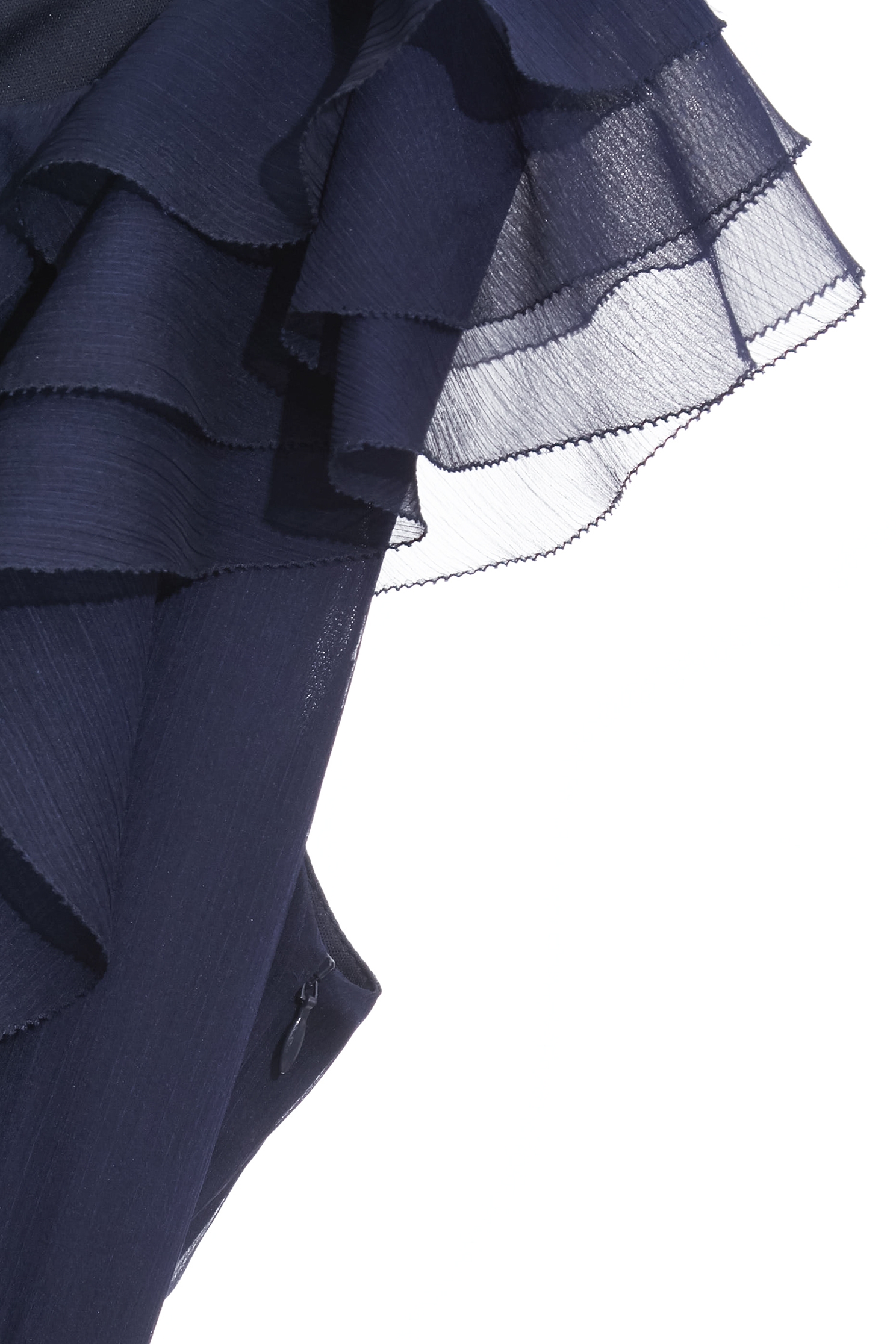 飄逸雪紡經典藍色禮服洋裝飄逸雪紡經典藍色禮服洋裝,一般洋裝,小禮服,春夏穿搭,荷葉,蕾絲,雪紡,雪紡洋裝